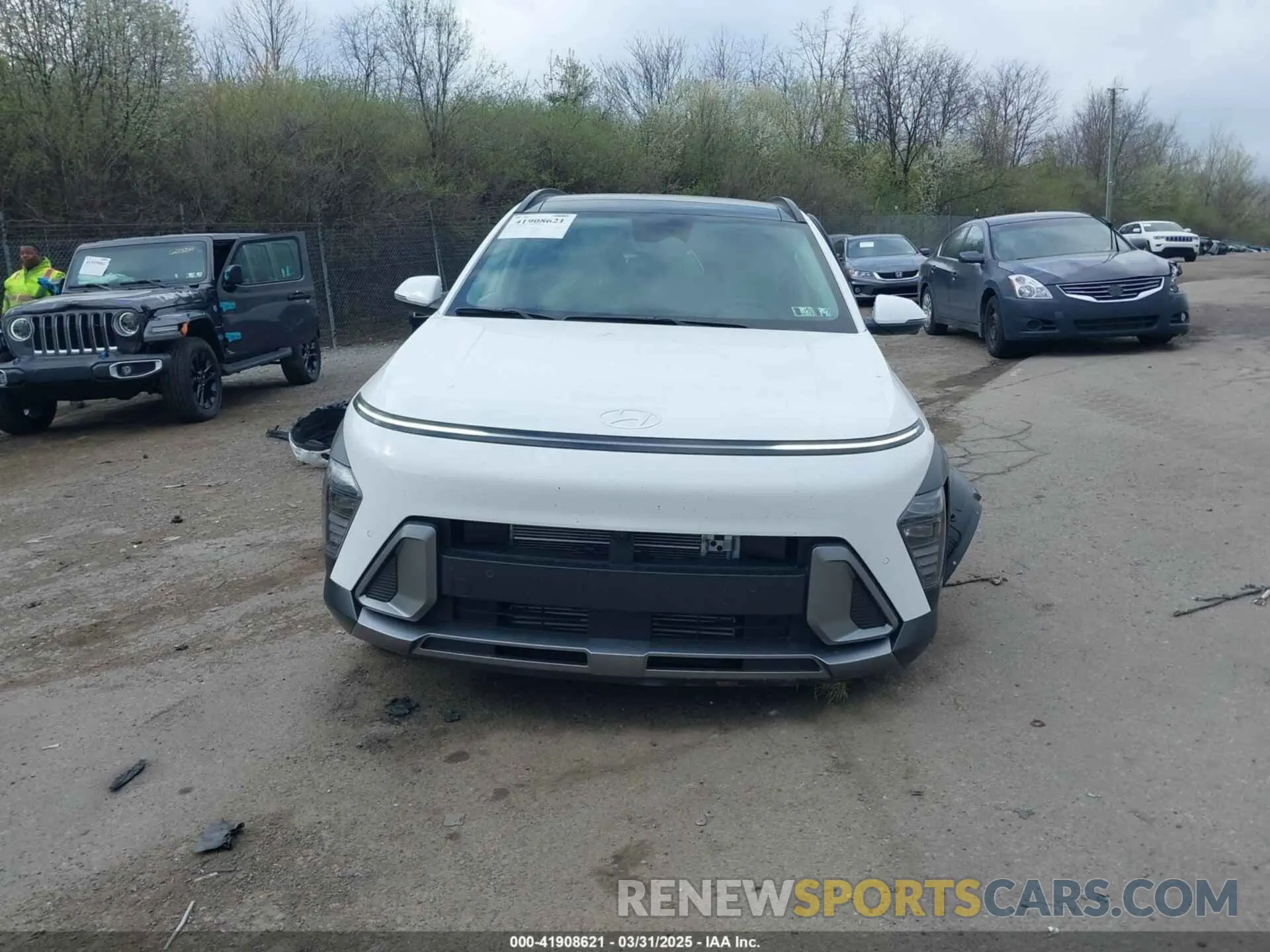 13 Photograph of a damaged car KM8HECA39SU243005 HYUNDAI KONA 2025