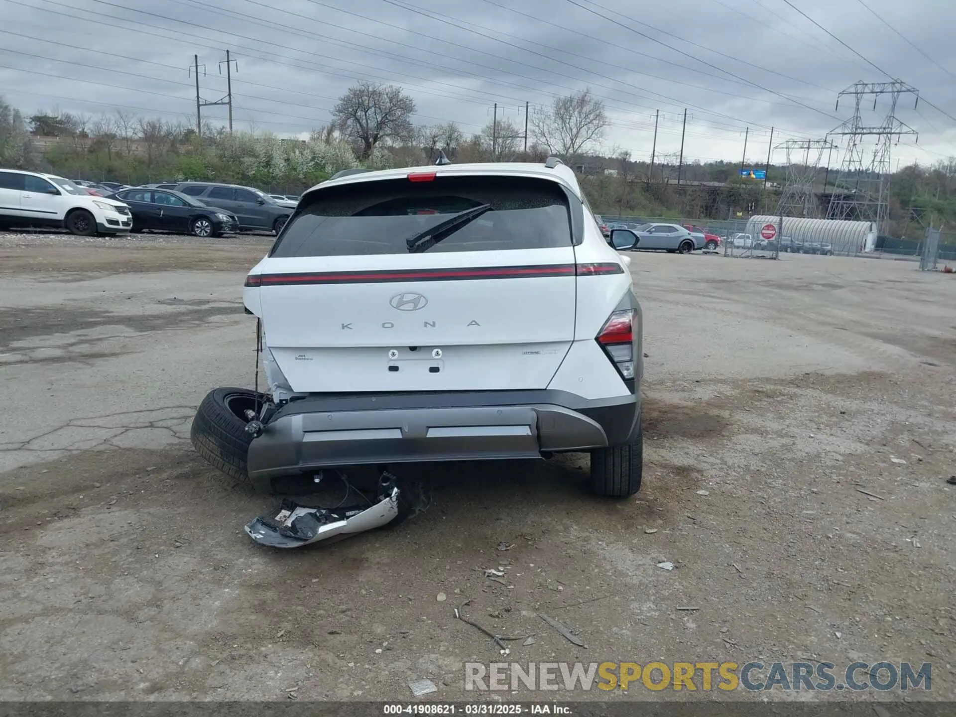 17 Photograph of a damaged car KM8HECA39SU243005 HYUNDAI KONA 2025
