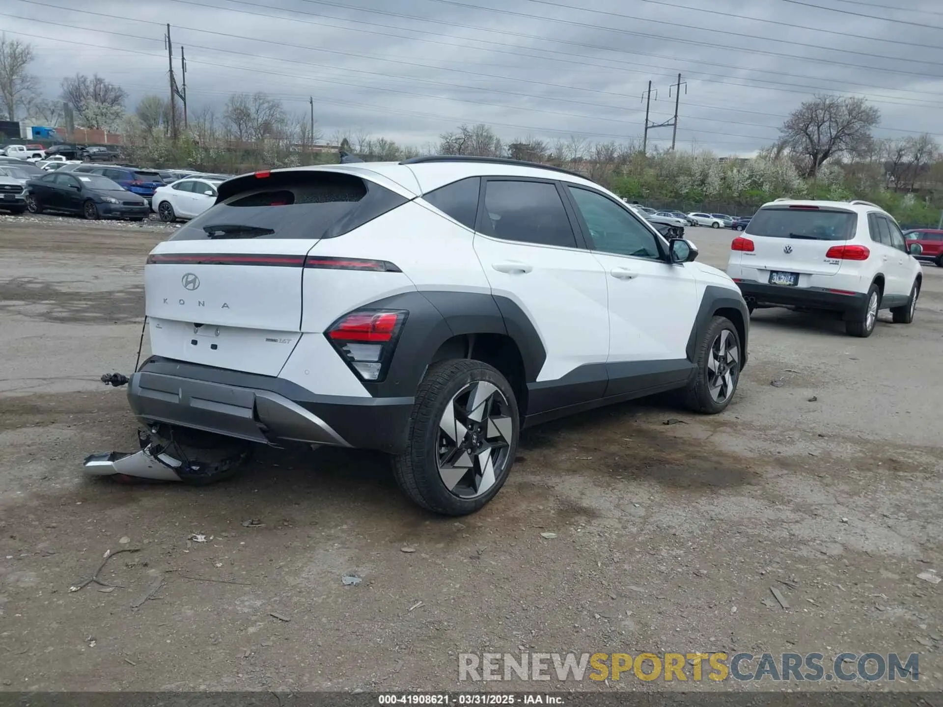 4 Photograph of a damaged car KM8HECA39SU243005 HYUNDAI KONA 2025