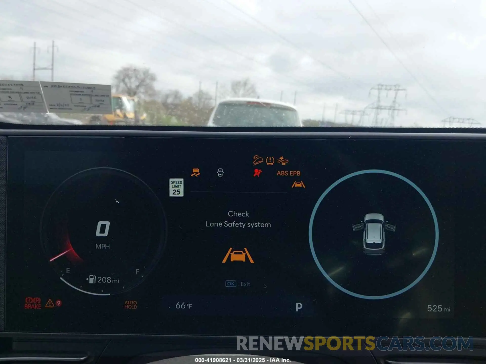 7 Photograph of a damaged car KM8HECA39SU243005 HYUNDAI KONA 2025