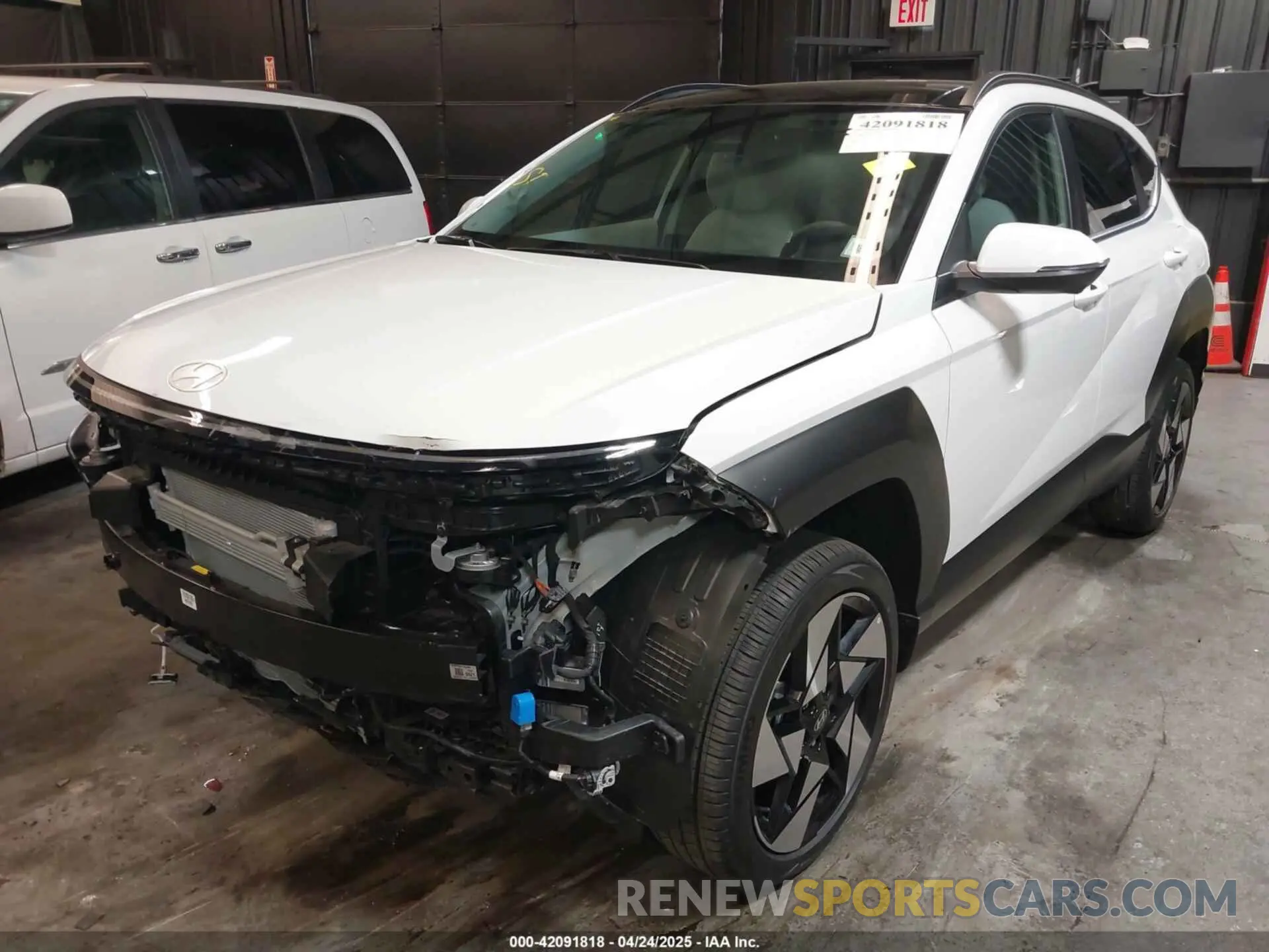 2 Photograph of a damaged car KM8HECA3XSU206495 HYUNDAI KONA 2025