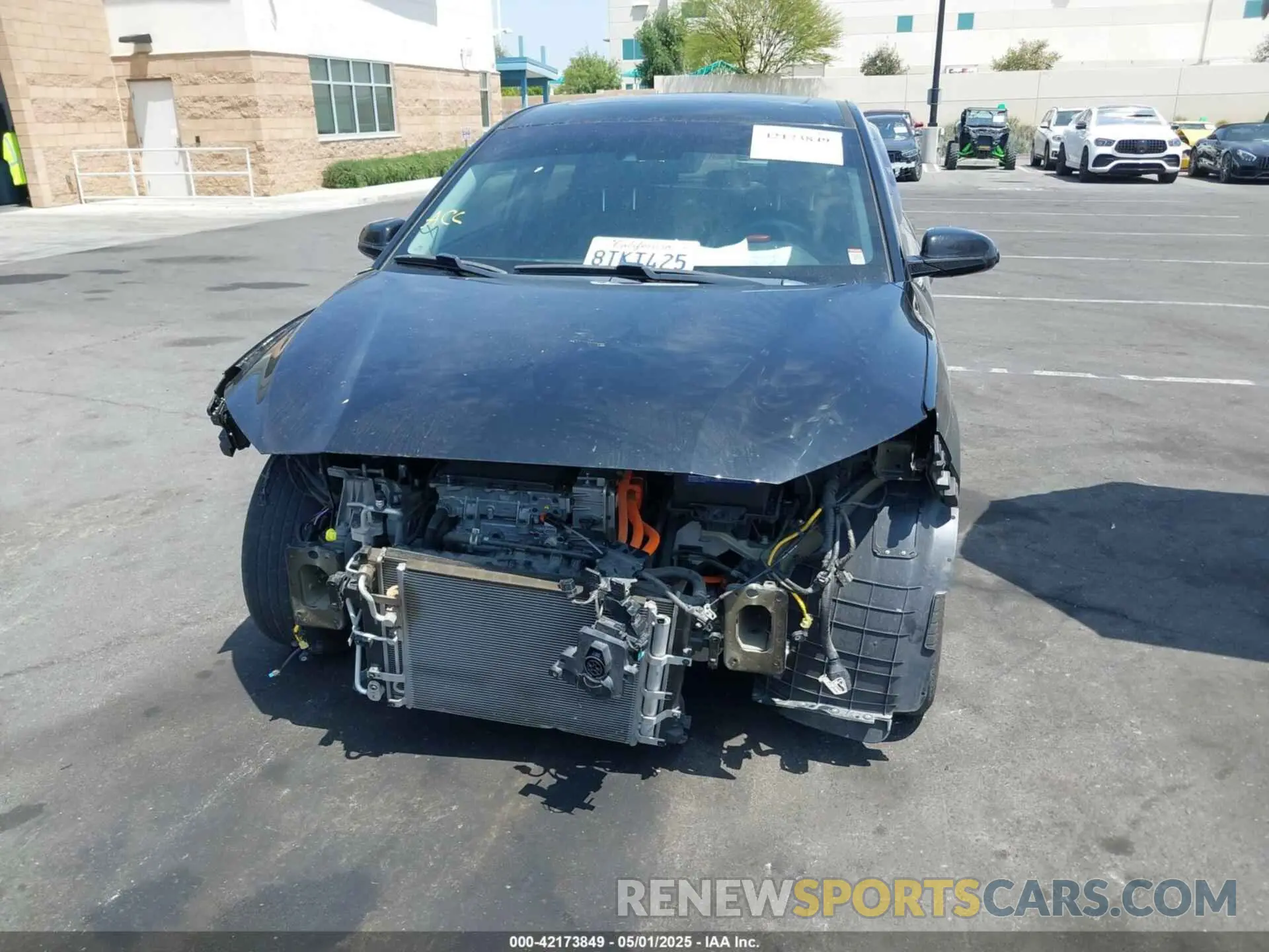 13 Photograph of a damaged car KM8K33AG7LU058922 HYUNDAI KONA ELECTRIC 2020