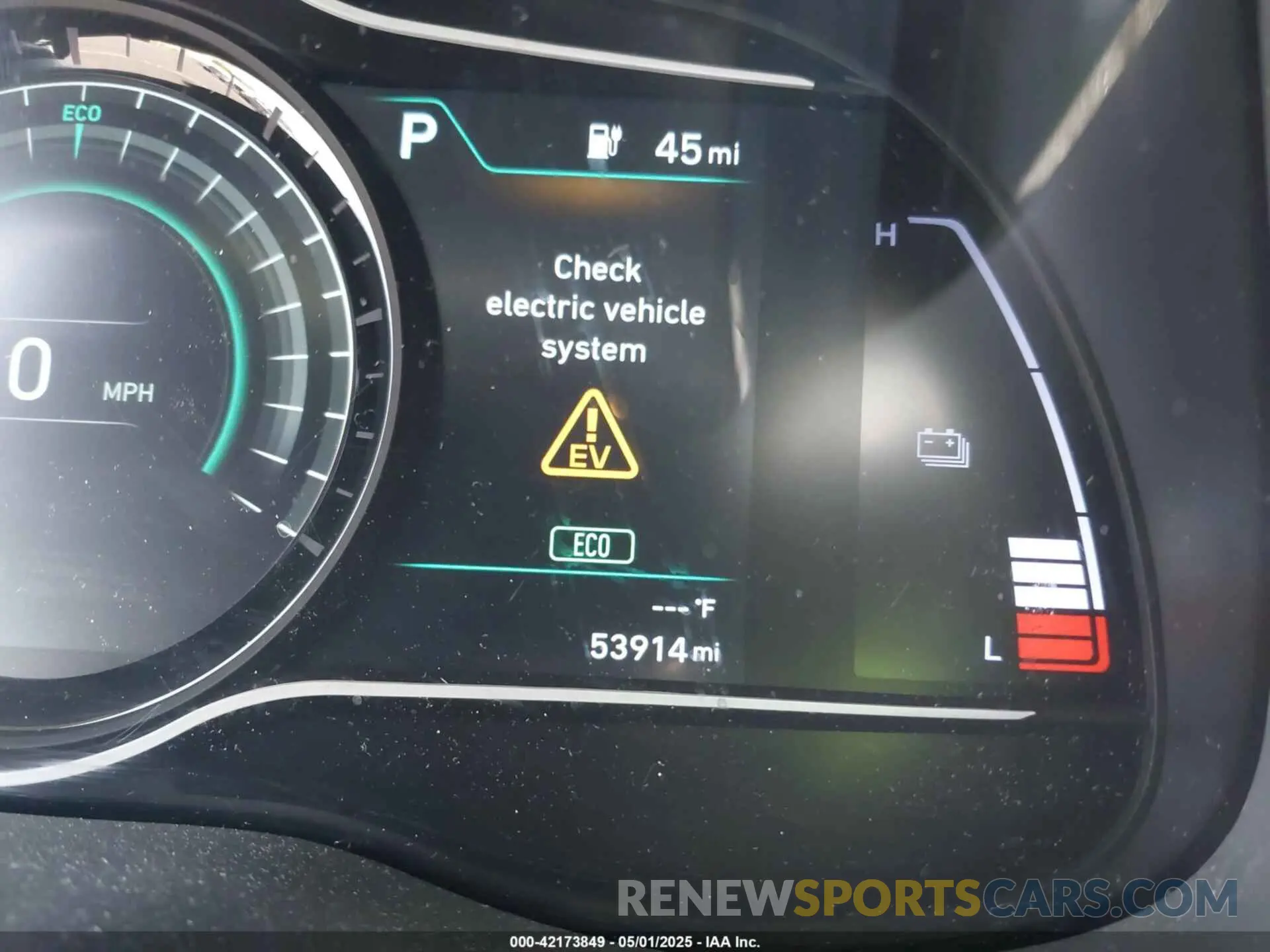 16 Photograph of a damaged car KM8K33AG7LU058922 HYUNDAI KONA ELECTRIC 2020