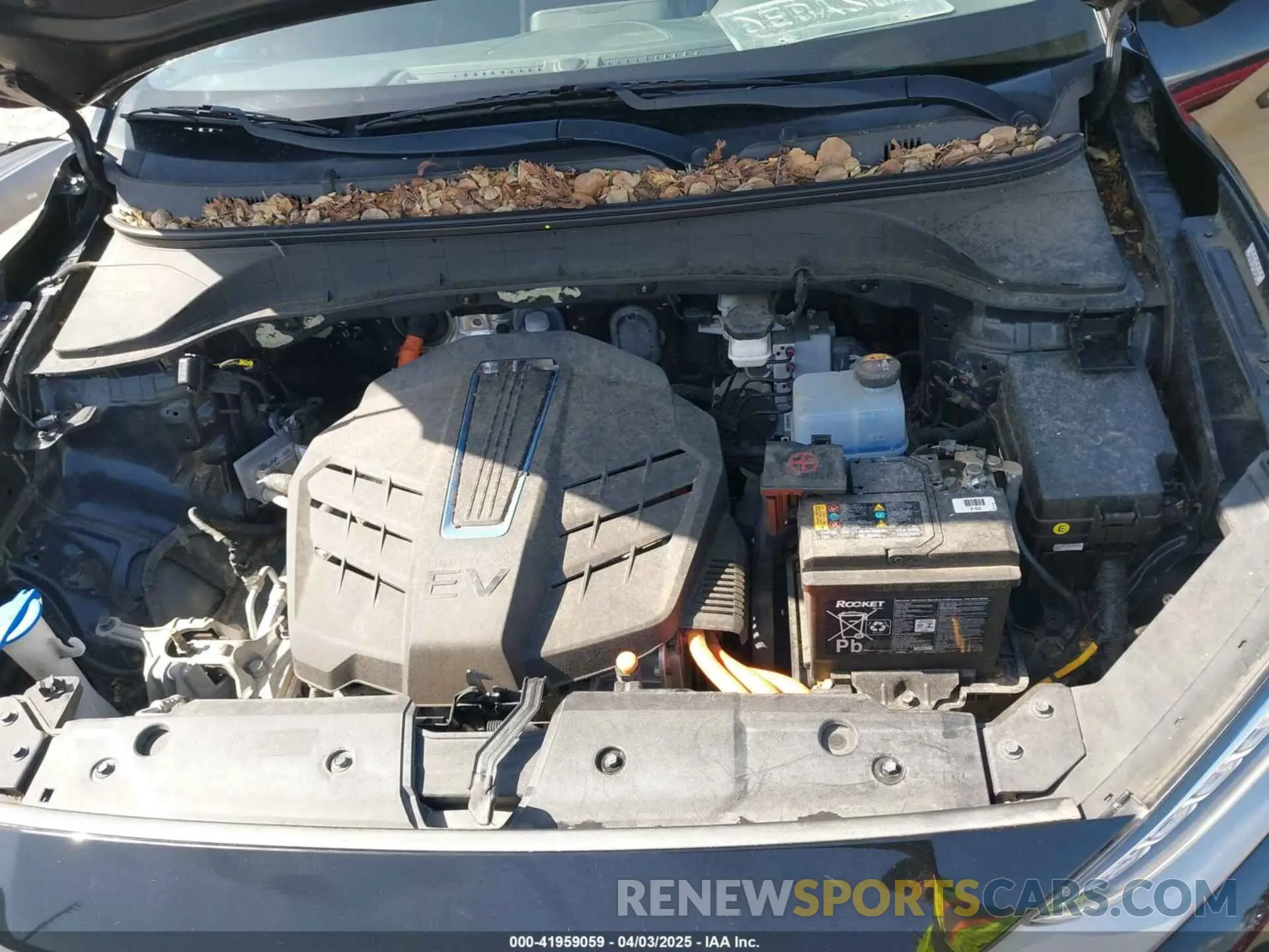 10 Photograph of a damaged car KM8K33AG9LU060946 HYUNDAI KONA ELECTRIC 2020
