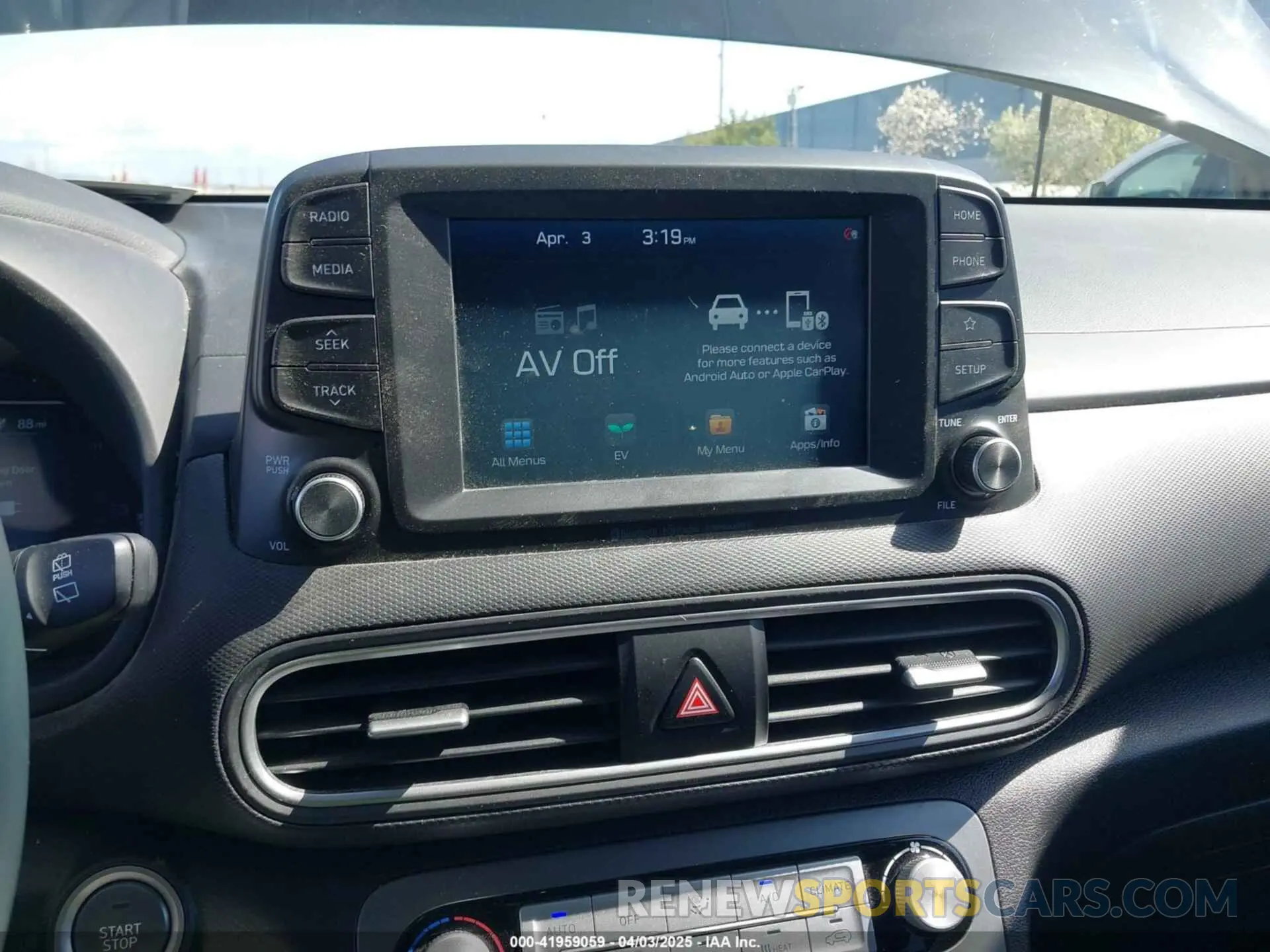 19 Photograph of a damaged car KM8K33AG9LU060946 HYUNDAI KONA ELECTRIC 2020
