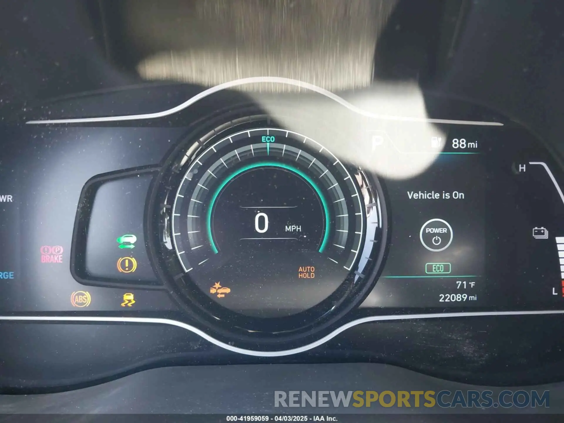 7 Photograph of a damaged car KM8K33AG9LU060946 HYUNDAI KONA ELECTRIC 2020