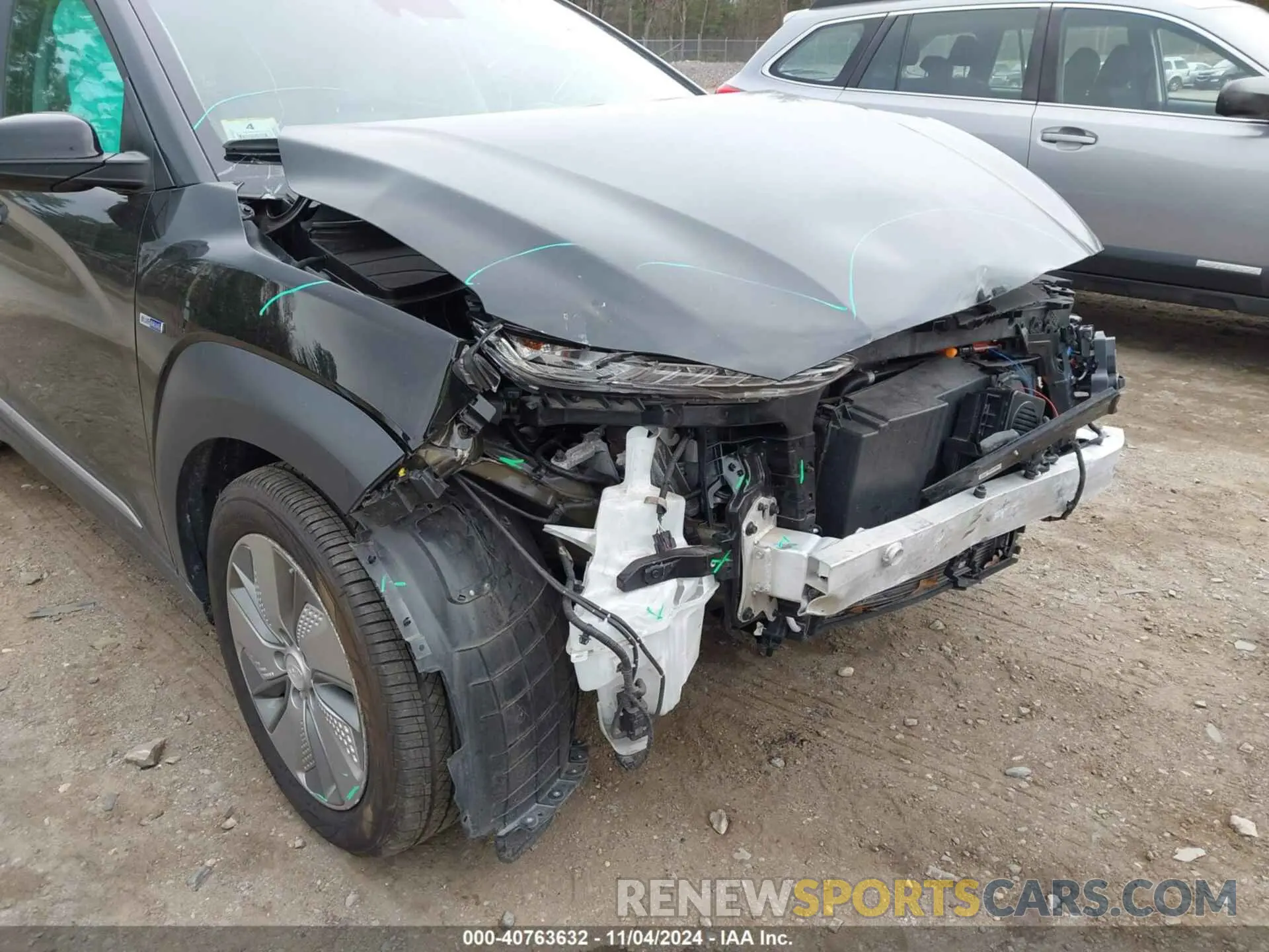 21 Photograph of a damaged car KM8K53AG0LU078813 HYUNDAI KONA ELECTRIC 2020
