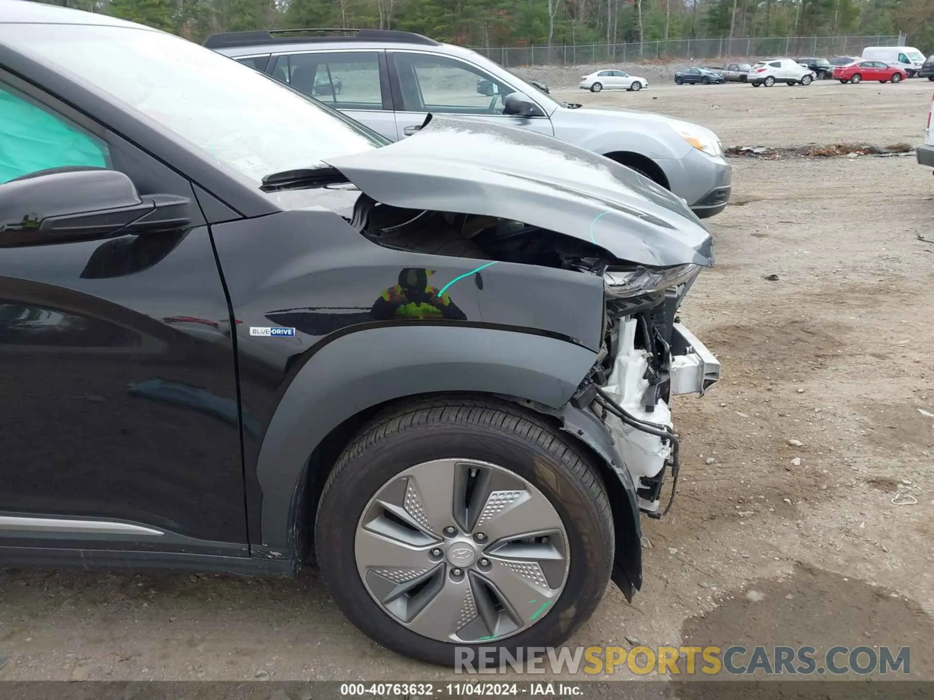 22 Photograph of a damaged car KM8K53AG0LU078813 HYUNDAI KONA ELECTRIC 2020