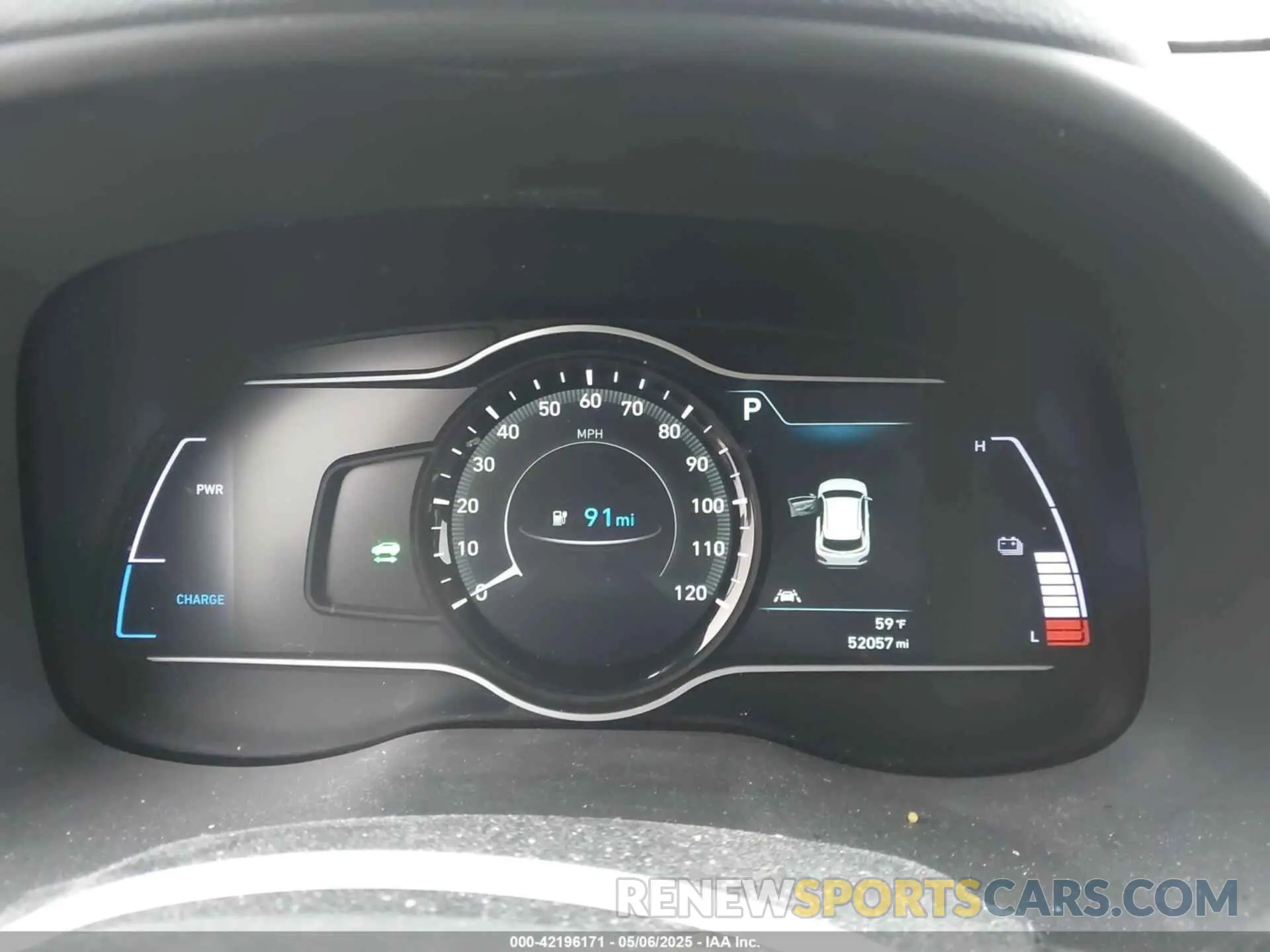 7 Photograph of a damaged car KM8K53AG8LU063413 HYUNDAI KONA ELECTRIC 2020