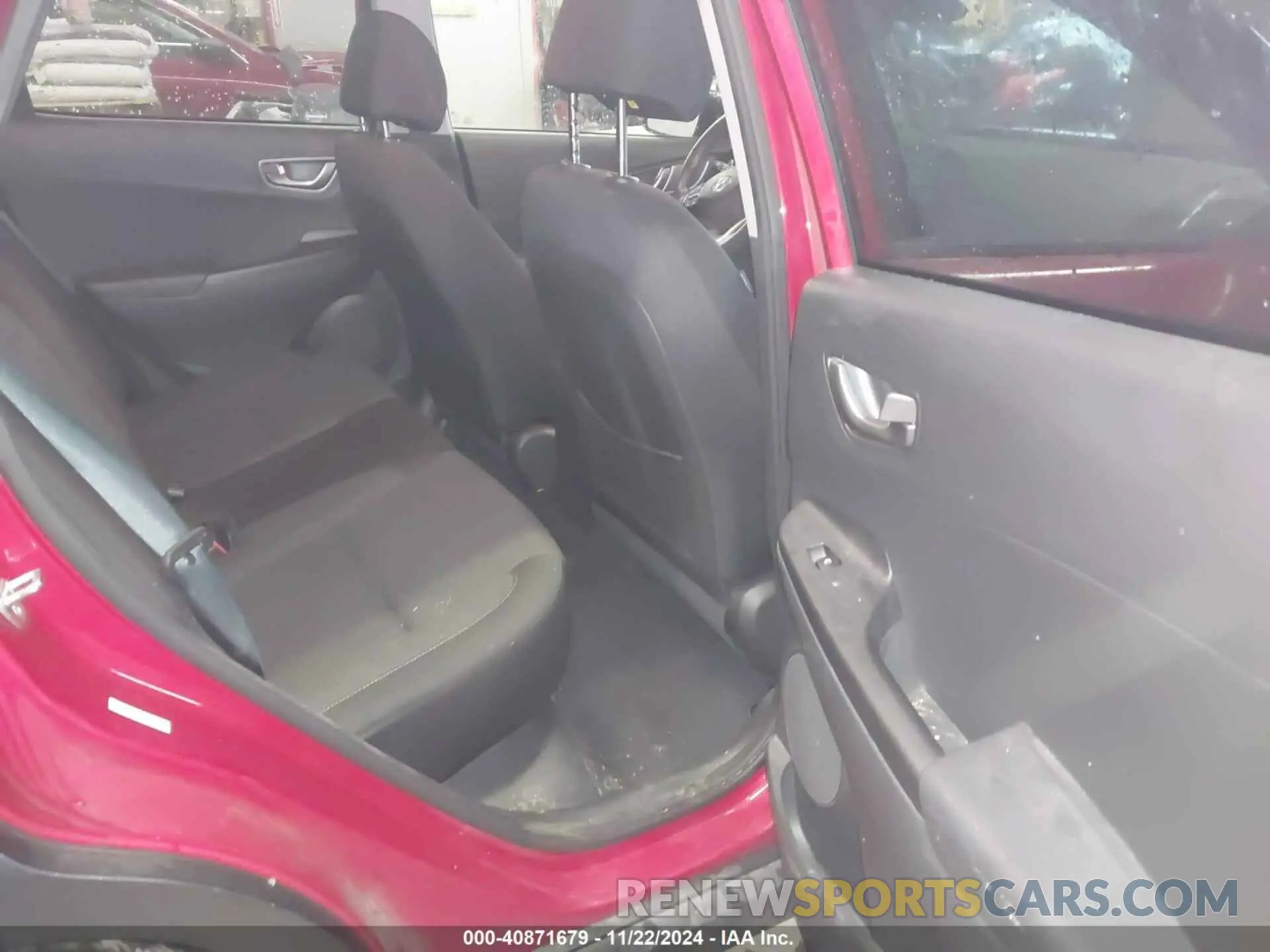 7 Photograph of a damaged car KM8K23AG1MU111540 HYUNDAI KONA ELECTRIC 2021