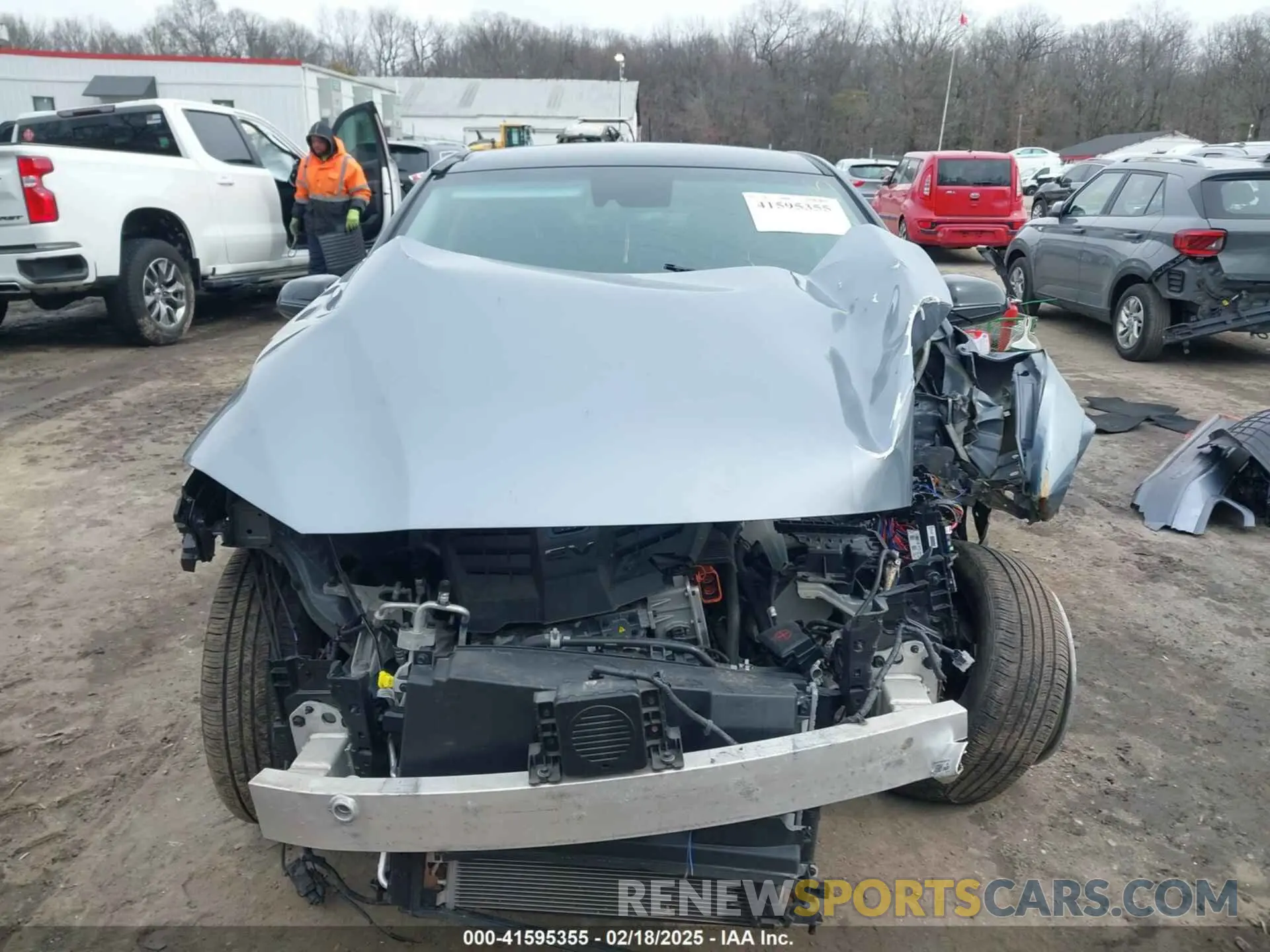 12 Photograph of a damaged car KM8K23AG3MU123401 HYUNDAI KONA ELECTRIC 2021