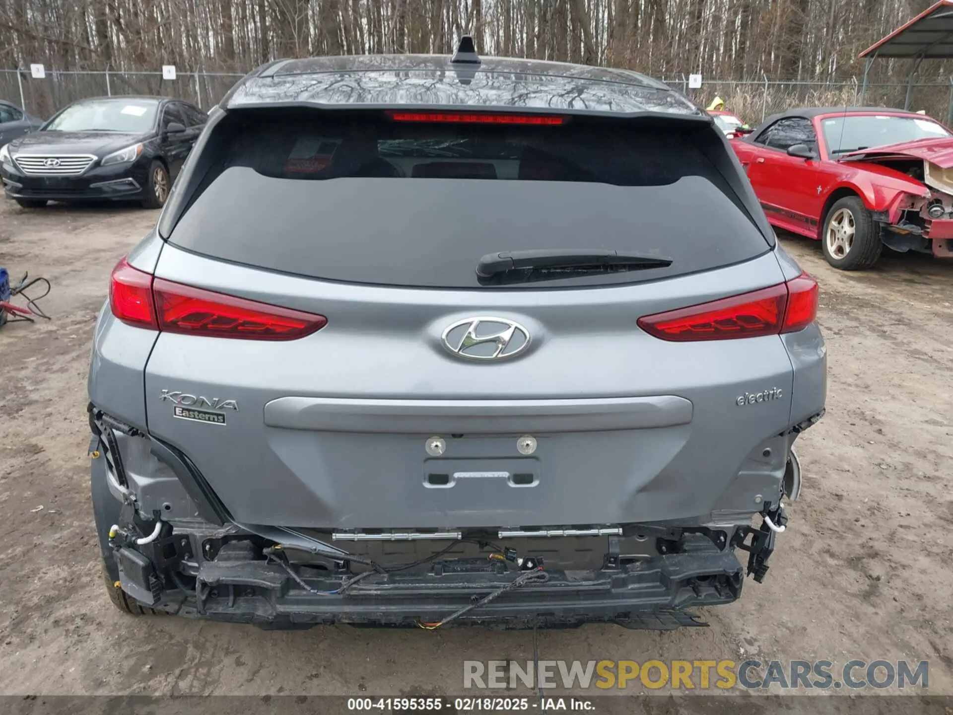16 Photograph of a damaged car KM8K23AG3MU123401 HYUNDAI KONA ELECTRIC 2021