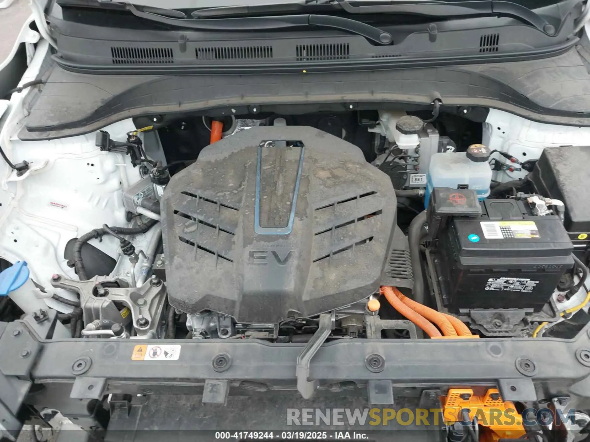 10 Photograph of a damaged car KM8K23AG4MU127554 HYUNDAI KONA ELECTRIC 2021