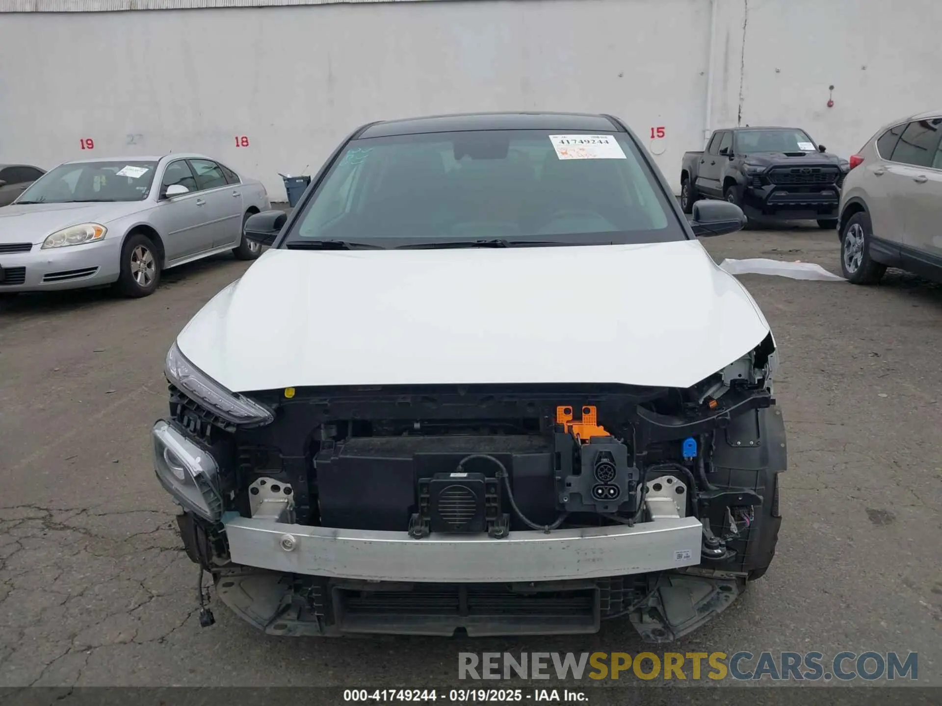 13 Photograph of a damaged car KM8K23AG4MU127554 HYUNDAI KONA ELECTRIC 2021