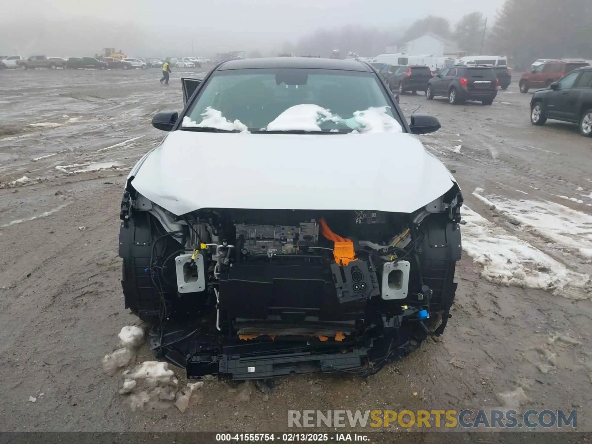 12 Photograph of a damaged car KM8K23AG7MU111140 HYUNDAI KONA ELECTRIC 2021