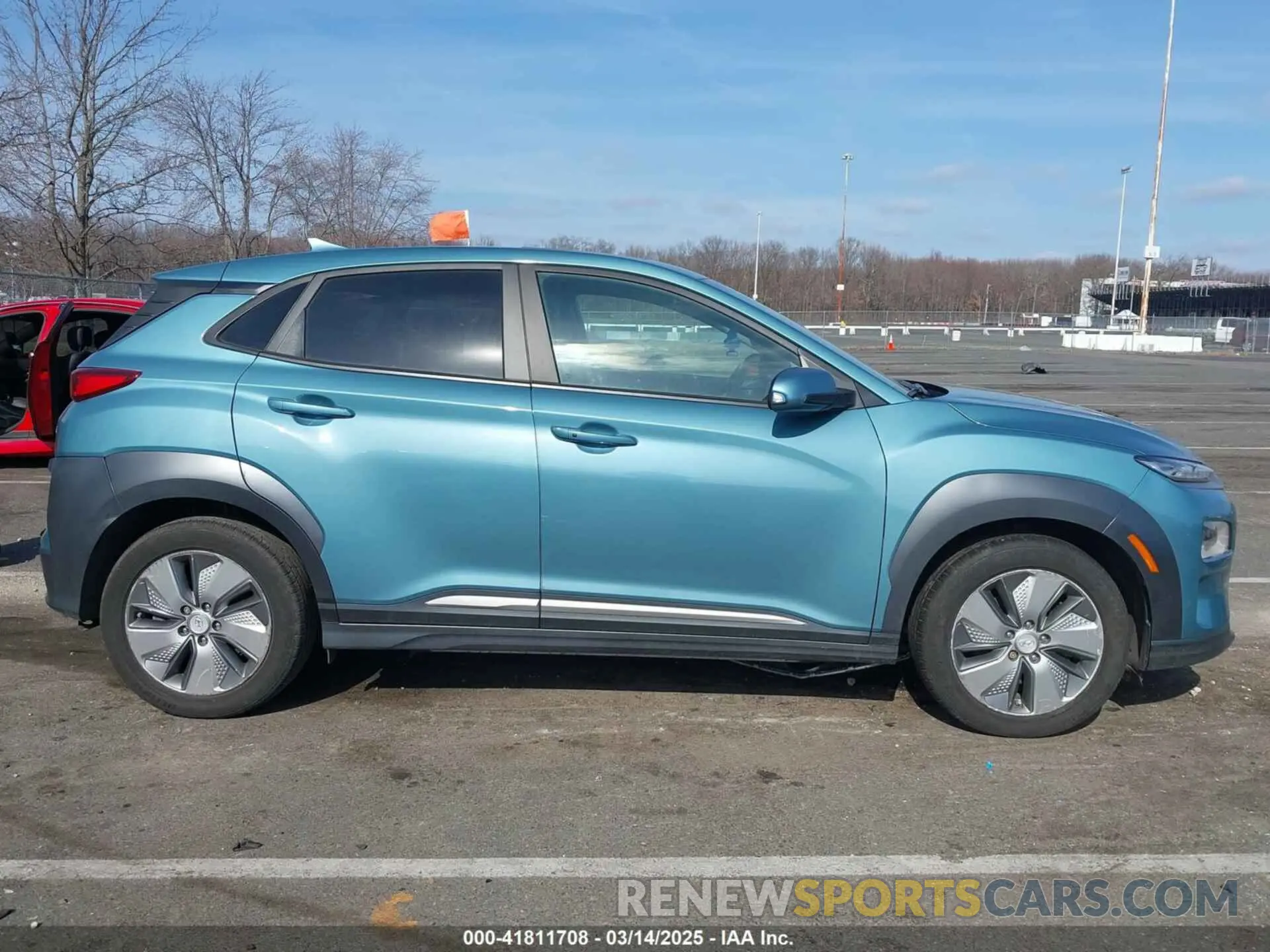 13 Photograph of a damaged car KM8K33AG0MU106200 HYUNDAI KONA ELECTRIC 2021