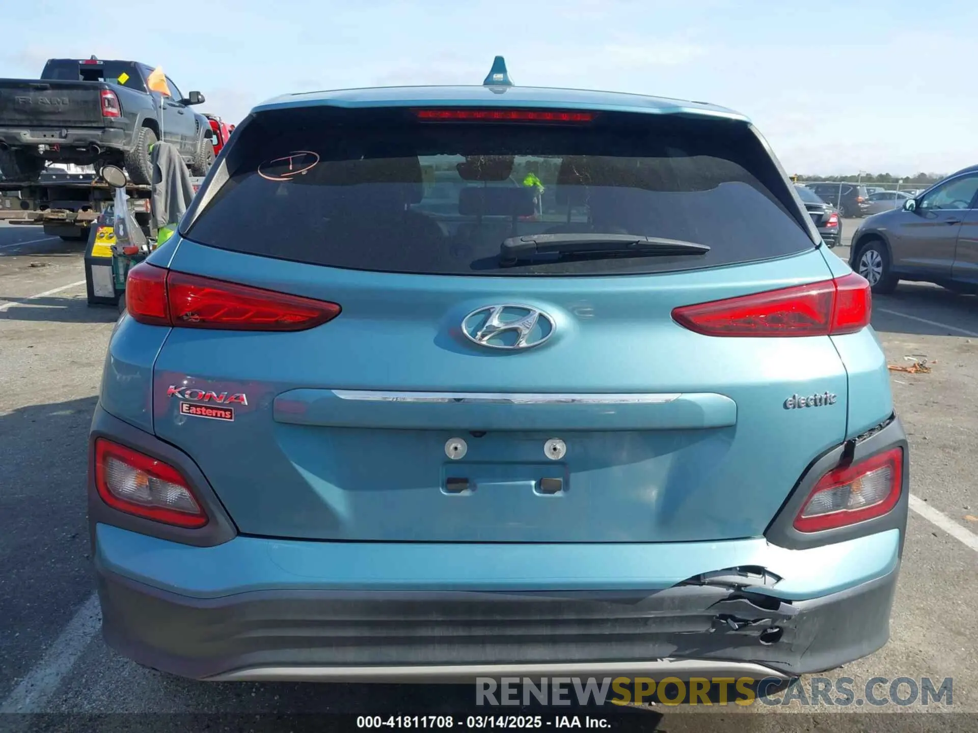 16 Photograph of a damaged car KM8K33AG0MU106200 HYUNDAI KONA ELECTRIC 2021