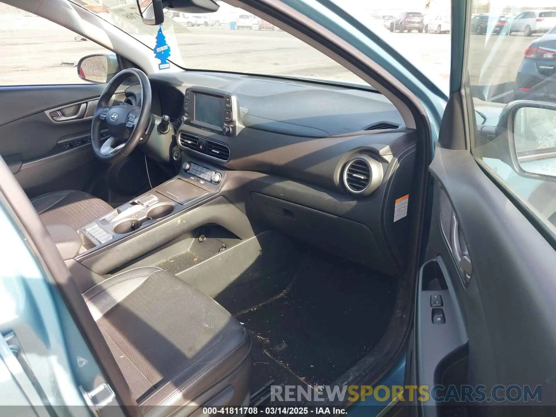 5 Photograph of a damaged car KM8K33AG0MU106200 HYUNDAI KONA ELECTRIC 2021