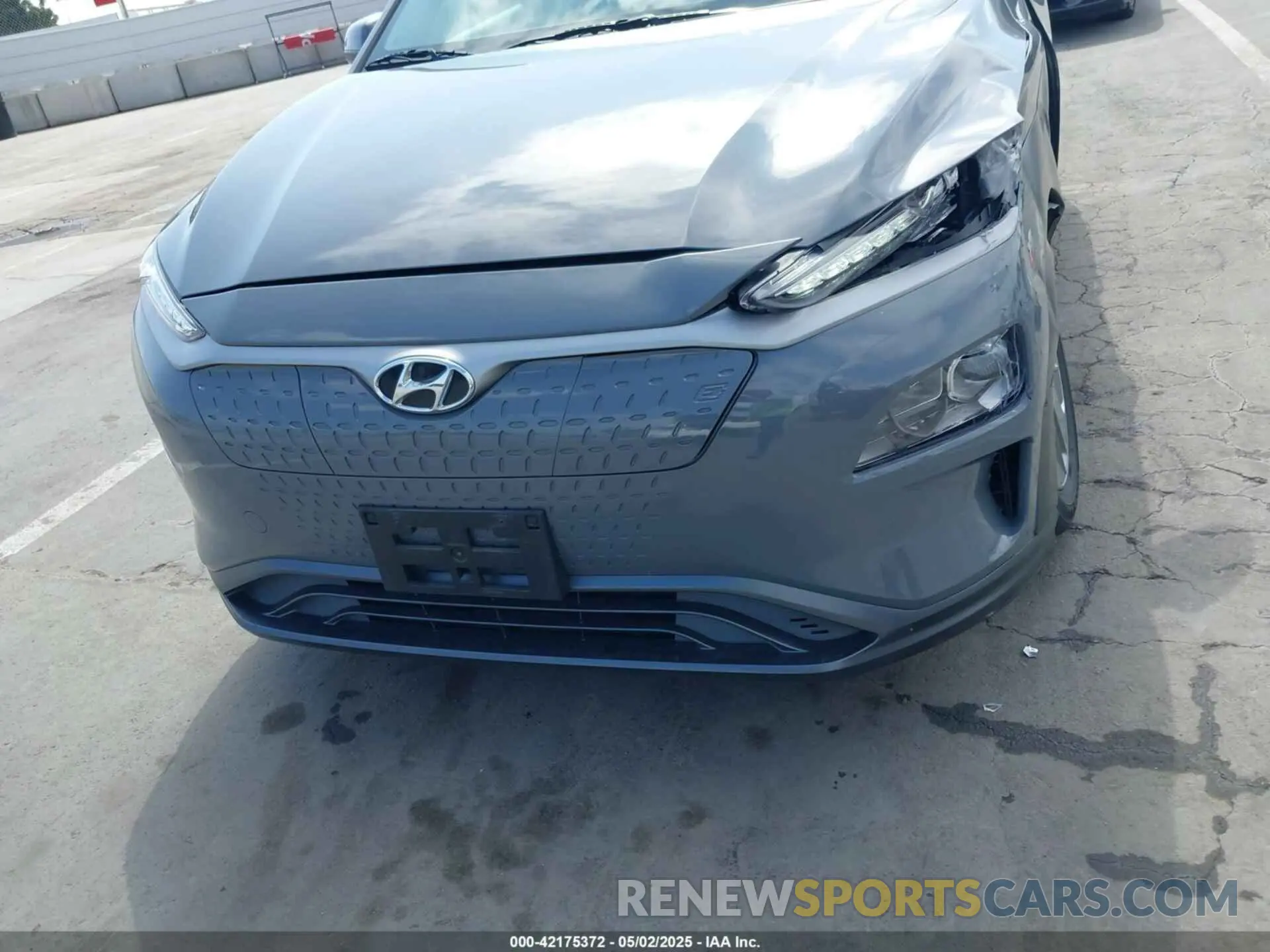 12 Photograph of a damaged car KM8K33AG0MU126530 HYUNDAI KONA ELECTRIC 2021