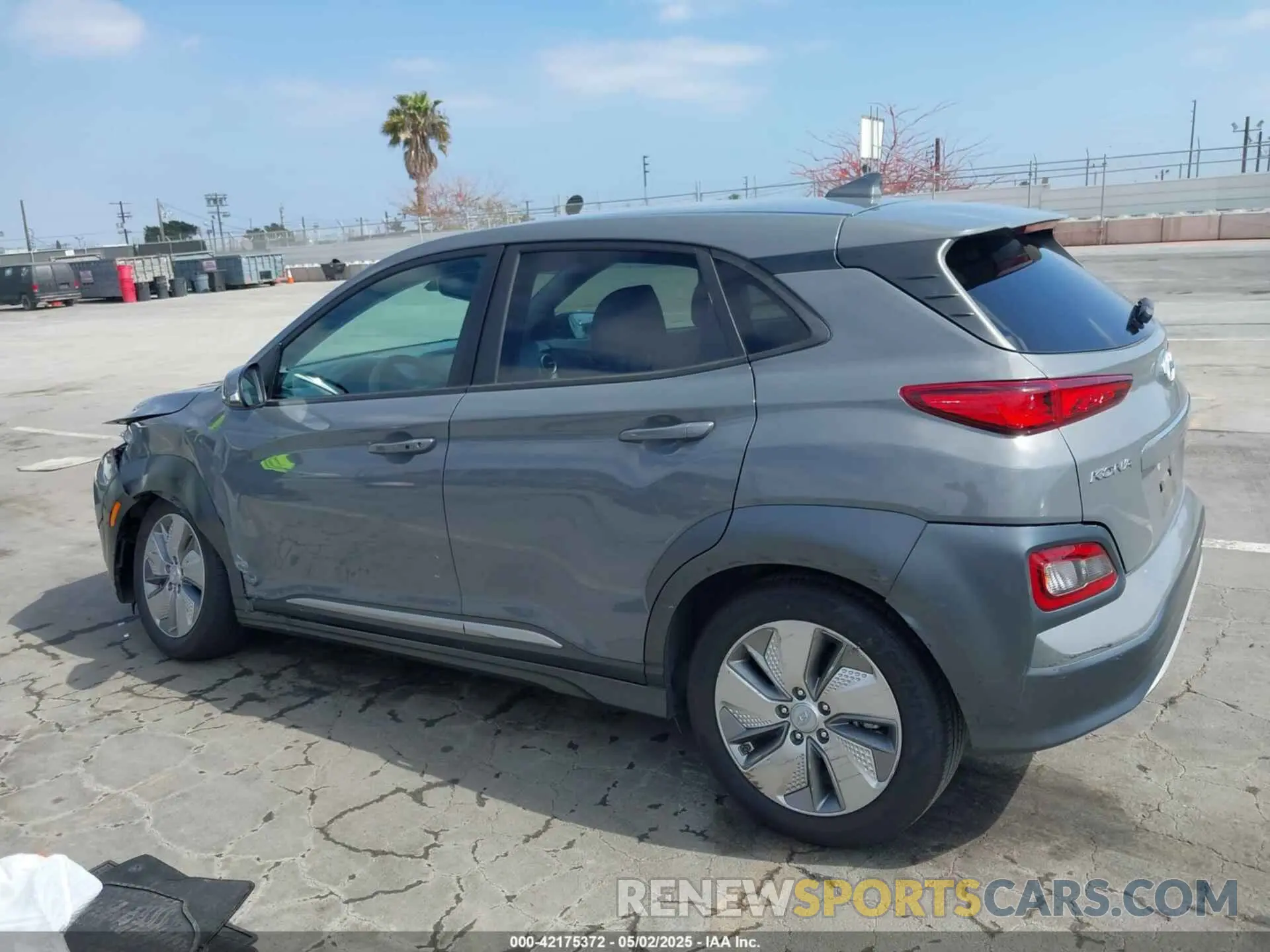 14 Photograph of a damaged car KM8K33AG0MU126530 HYUNDAI KONA ELECTRIC 2021