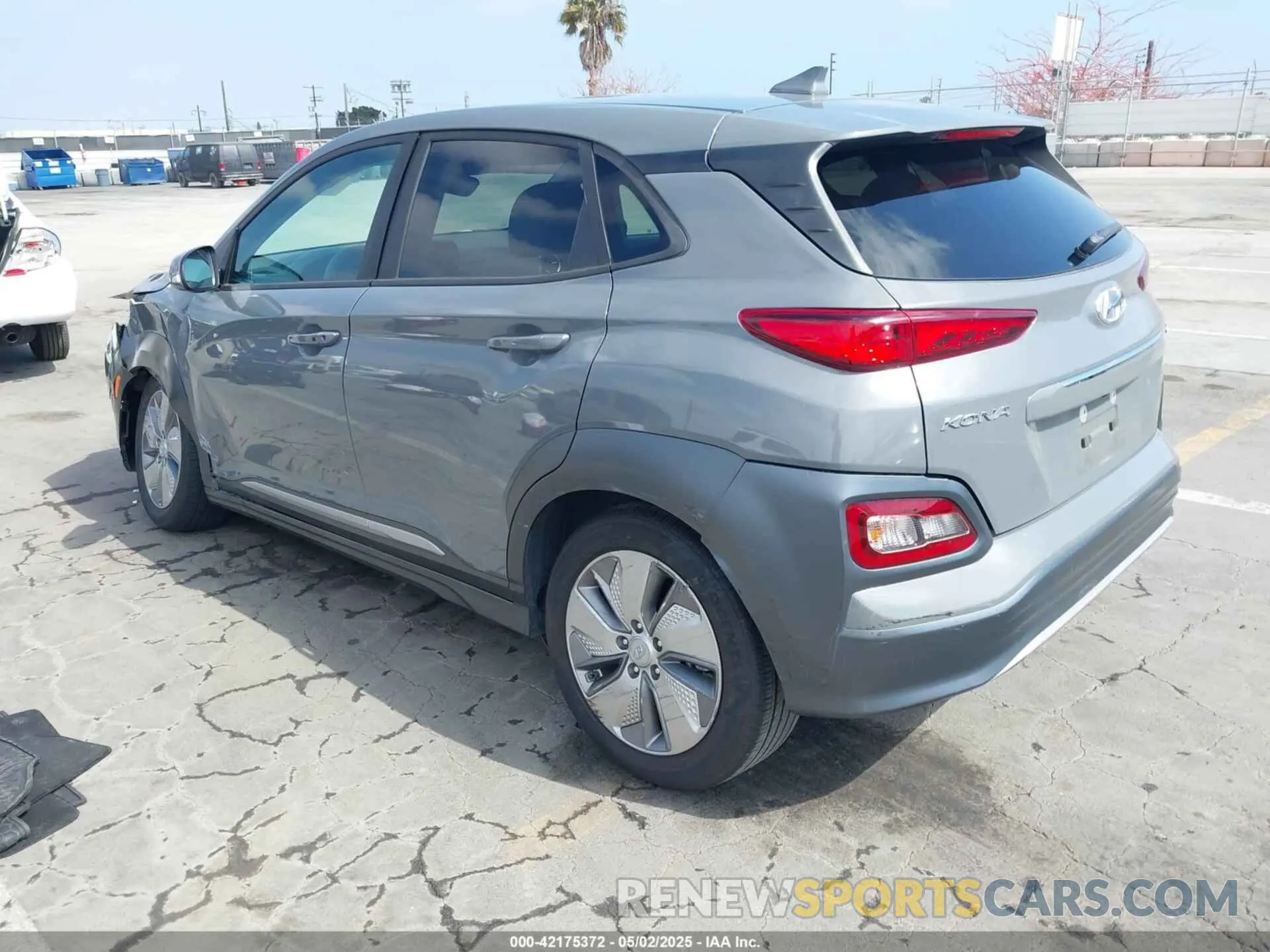 3 Photograph of a damaged car KM8K33AG0MU126530 HYUNDAI KONA ELECTRIC 2021