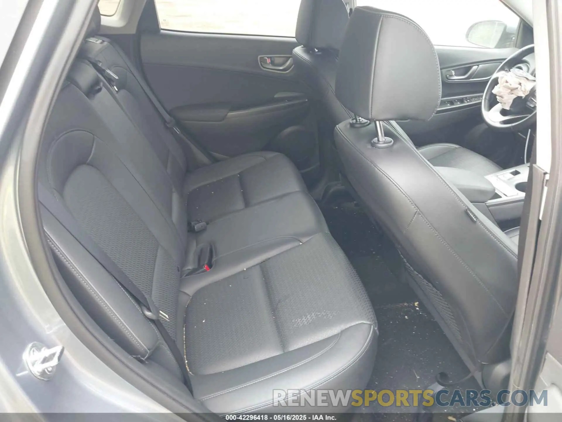 8 Photograph of a damaged car KM8K33AG1MU127234 HYUNDAI KONA ELECTRIC 2021
