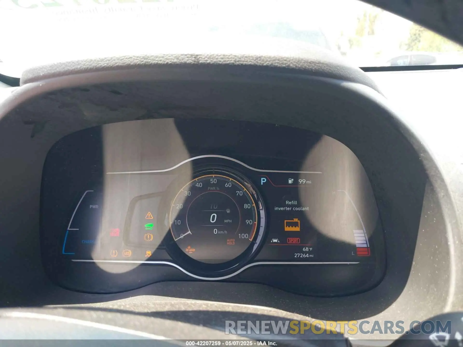 18 Photograph of a damaged car KM8K33AG2MU126626 HYUNDAI KONA ELECTRIC 2021