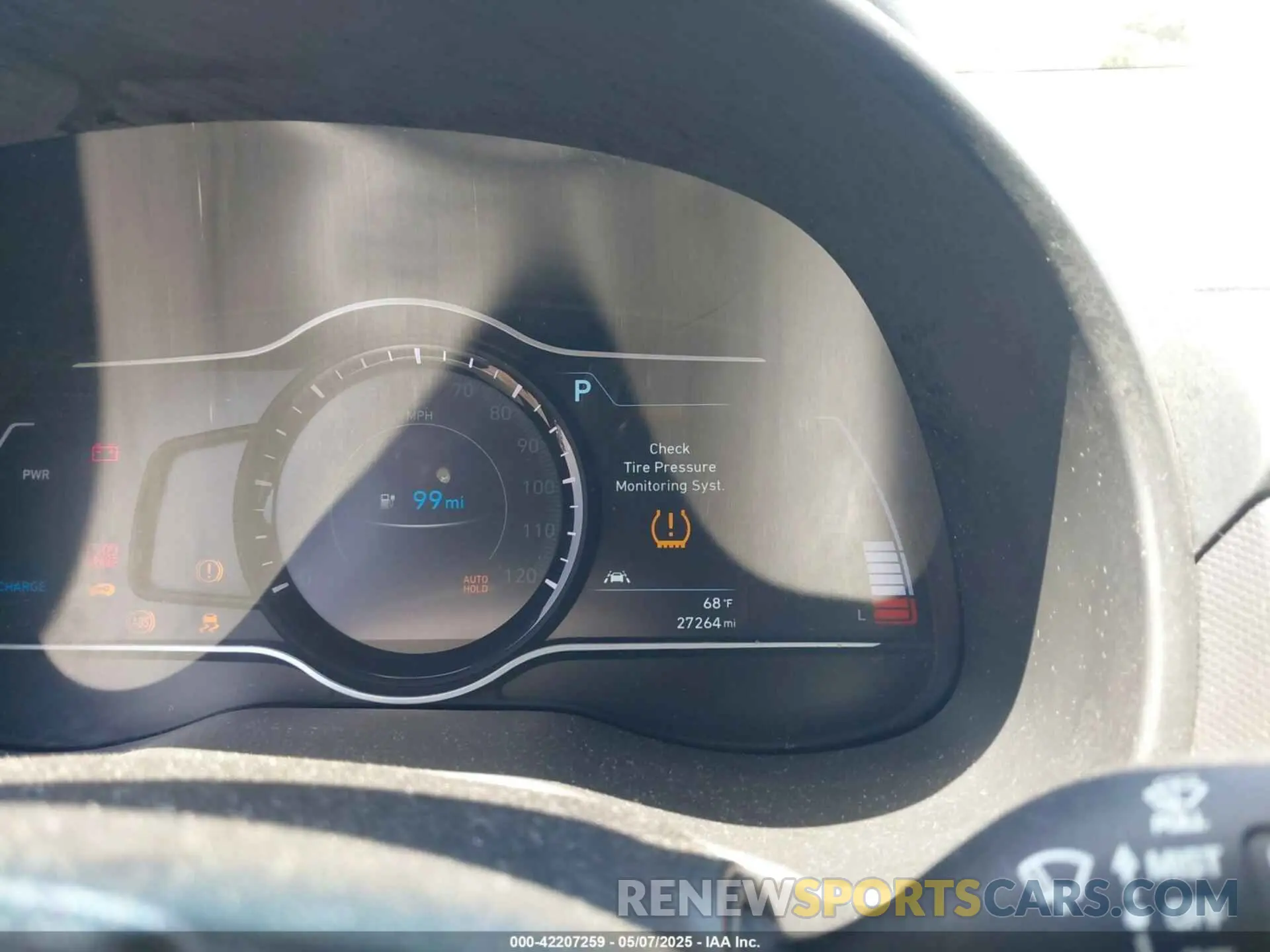 7 Photograph of a damaged car KM8K33AG2MU126626 HYUNDAI KONA ELECTRIC 2021