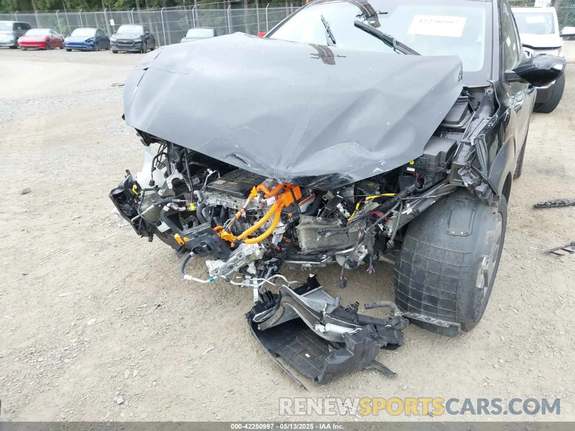 6 Photograph of a damaged car KM8K33AG5MU133523 HYUNDAI KONA ELECTRIC 2021