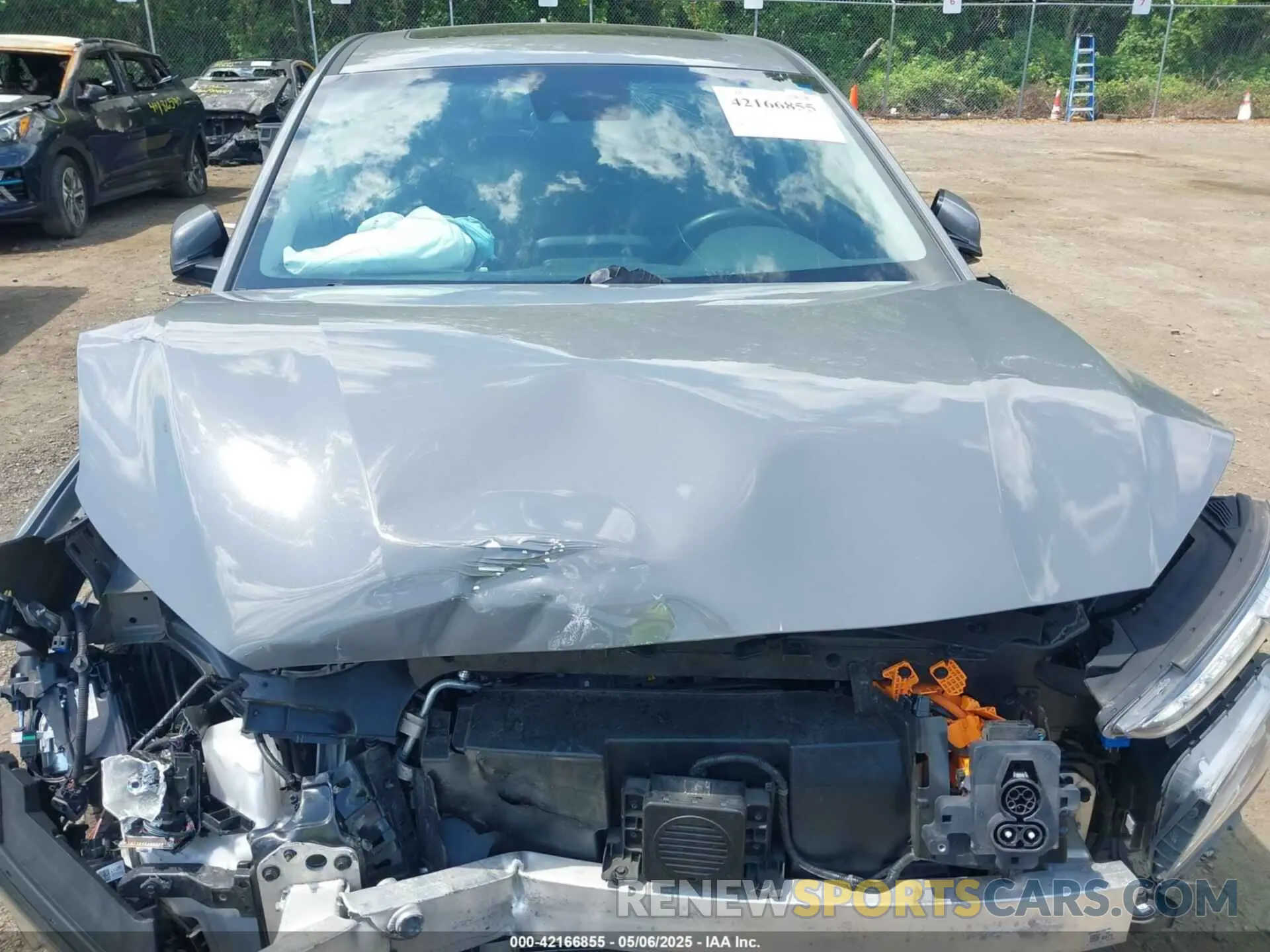 10 Photograph of a damaged car KM8K33AG7MU131367 HYUNDAI KONA ELECTRIC 2021