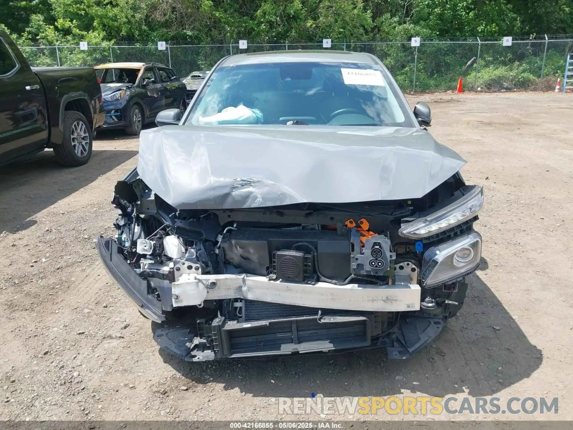 13 Photograph of a damaged car KM8K33AG7MU131367 HYUNDAI KONA ELECTRIC 2021