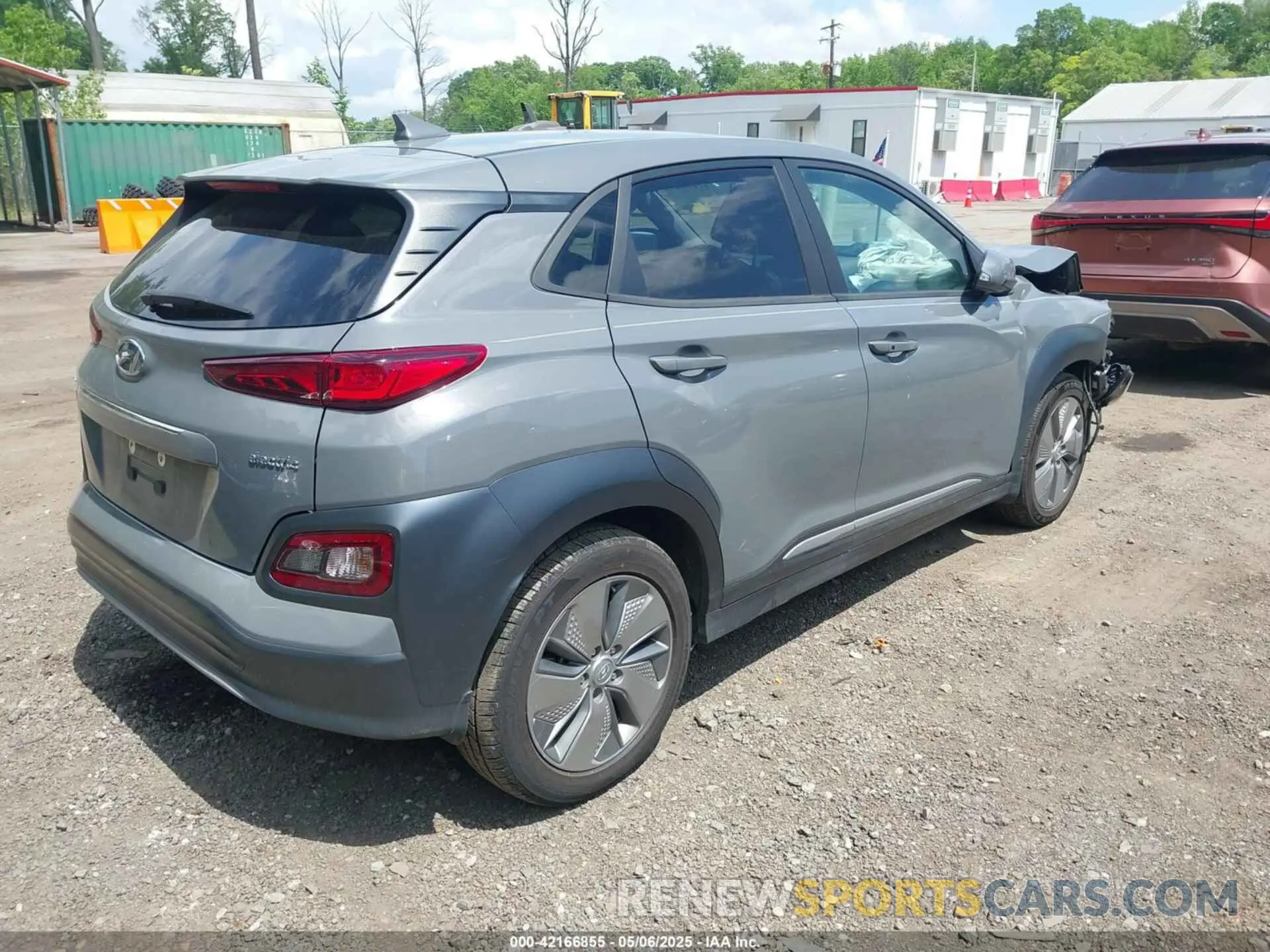 4 Photograph of a damaged car KM8K33AG7MU131367 HYUNDAI KONA ELECTRIC 2021