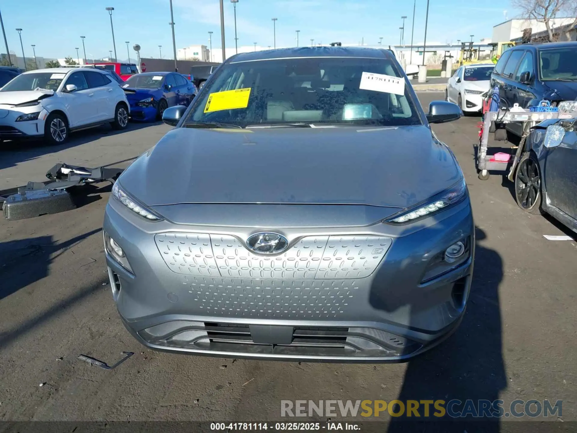 13 Photograph of a damaged car KM8K53AG0MU103629 HYUNDAI KONA ELECTRIC 2021