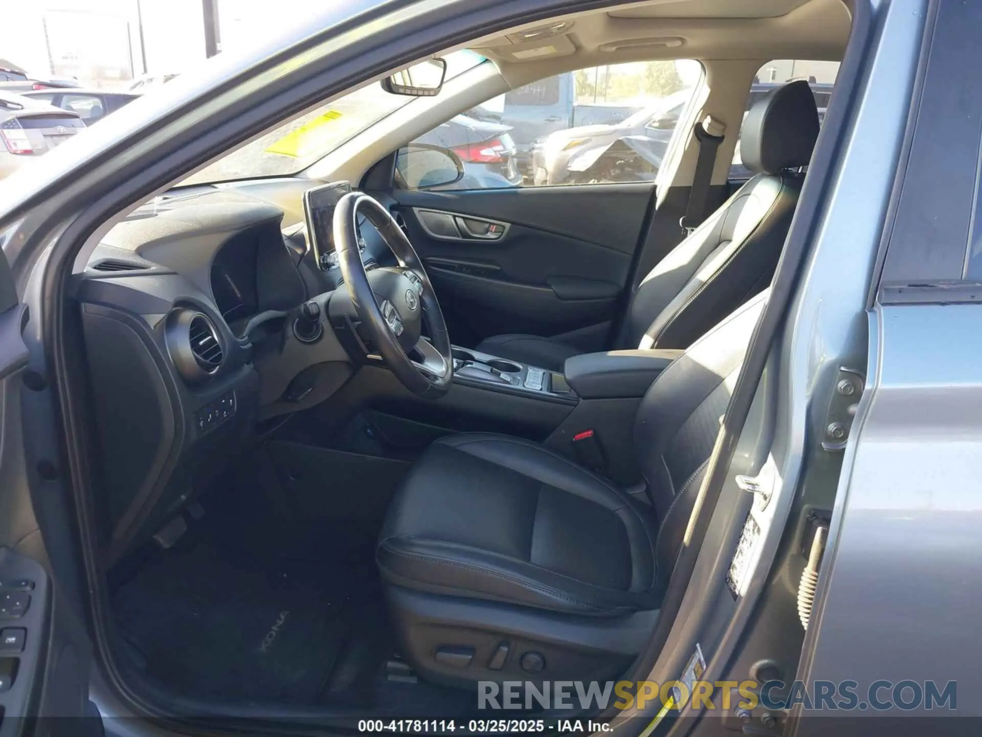 5 Photograph of a damaged car KM8K53AG0MU103629 HYUNDAI KONA ELECTRIC 2021