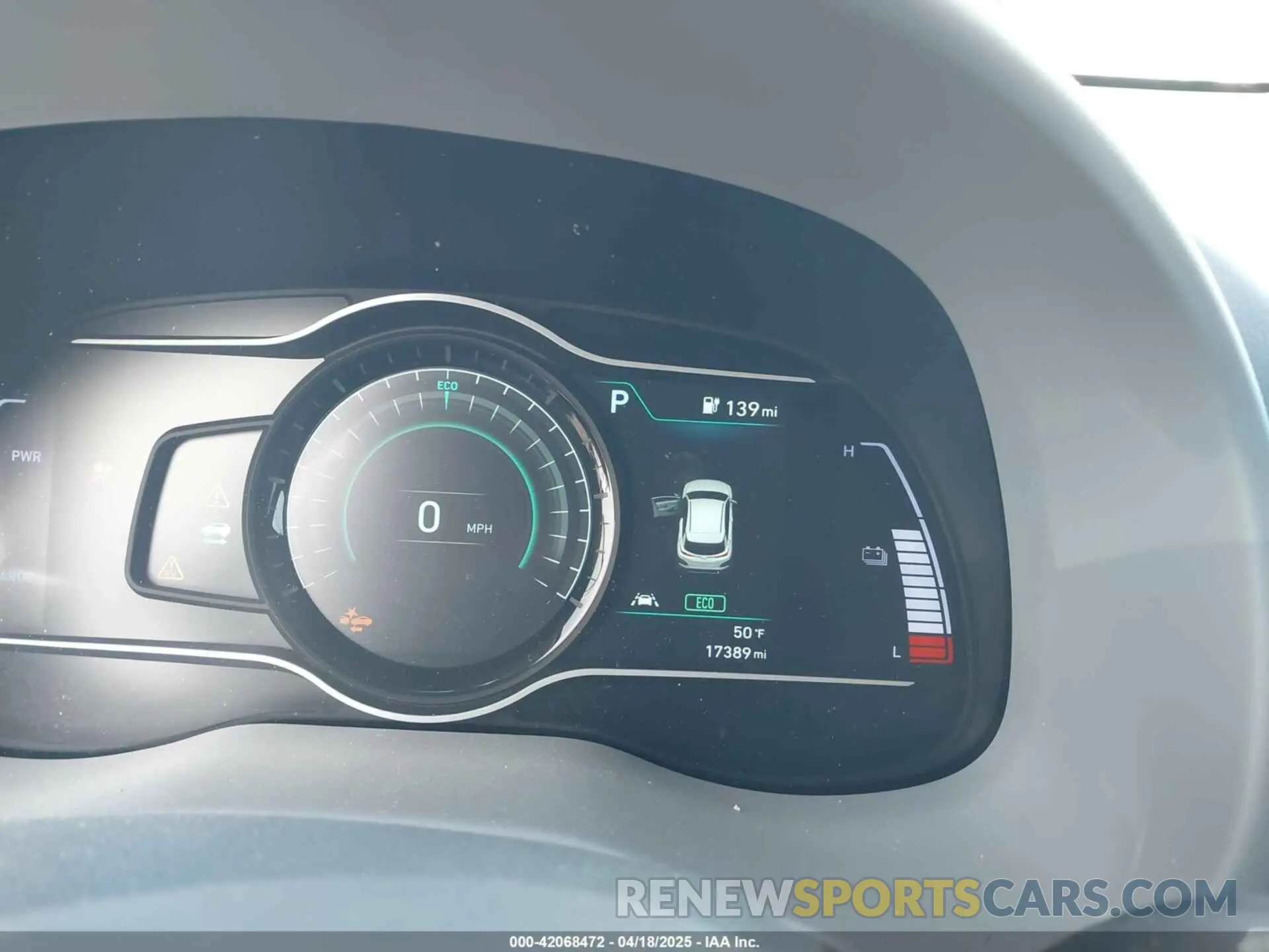 15 Photograph of a damaged car KM8K53AG4MU118733 HYUNDAI KONA ELECTRIC 2021