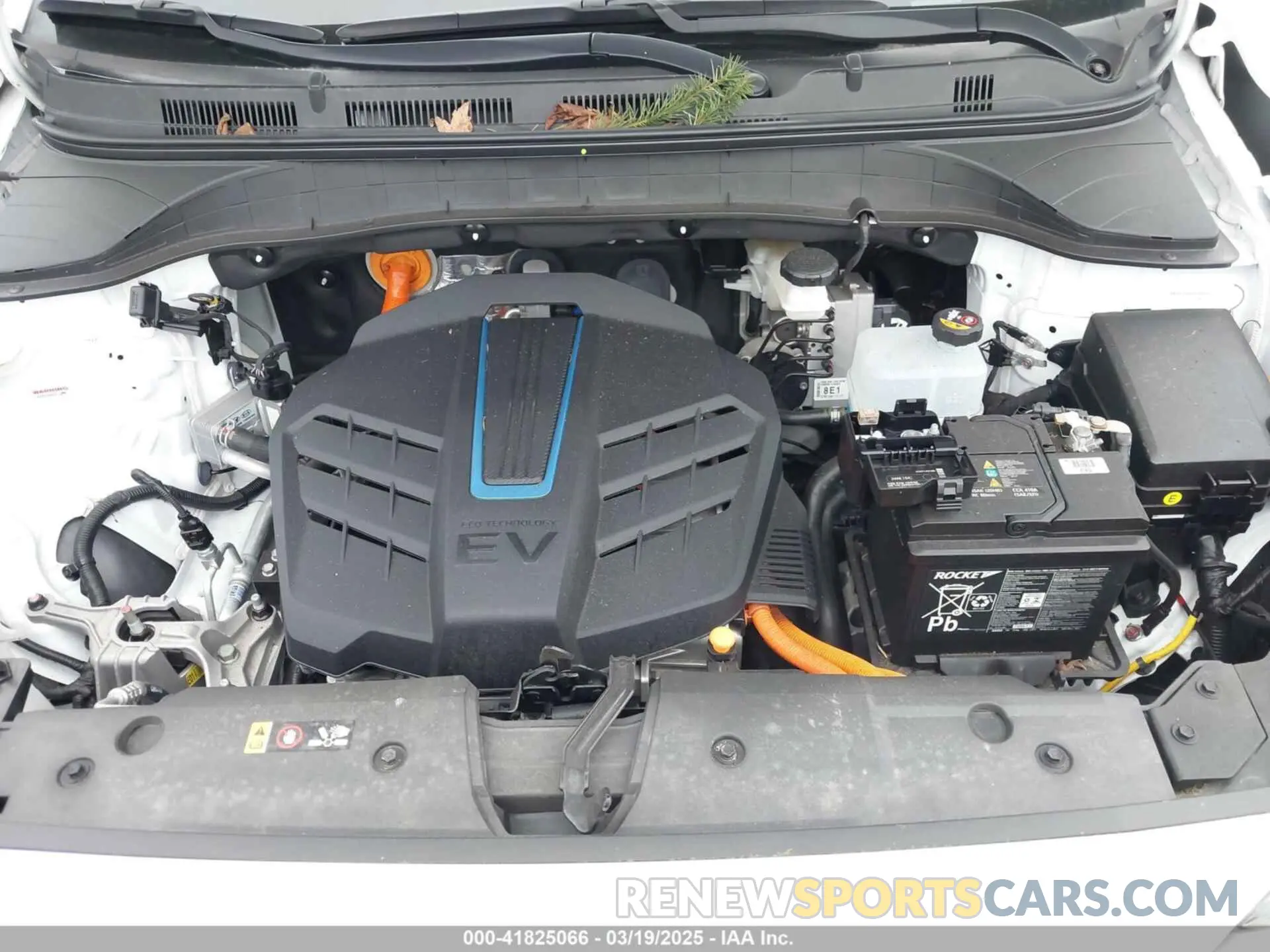 10 Photograph of a damaged car KM8K53AG4MU134768 HYUNDAI KONA ELECTRIC 2021