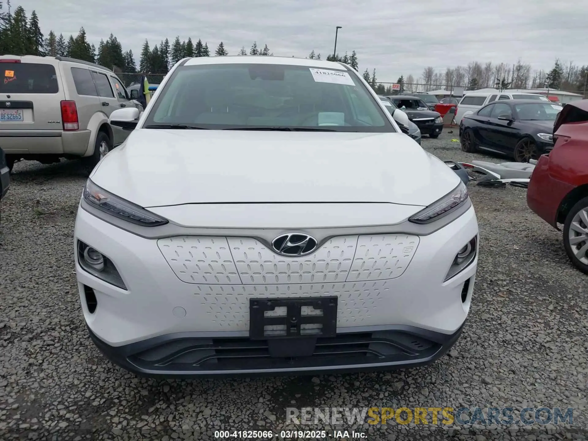 13 Photograph of a damaged car KM8K53AG4MU134768 HYUNDAI KONA ELECTRIC 2021