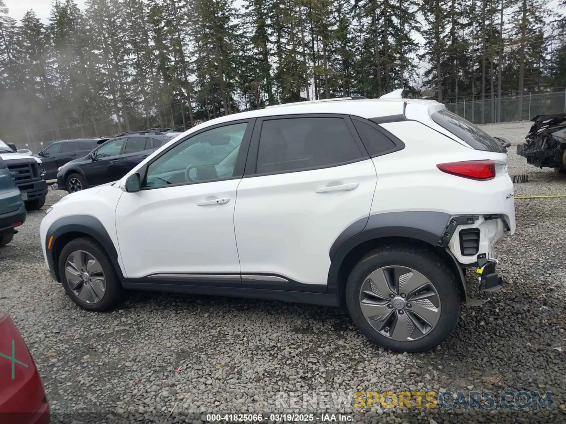 15 Photograph of a damaged car KM8K53AG4MU134768 HYUNDAI KONA ELECTRIC 2021