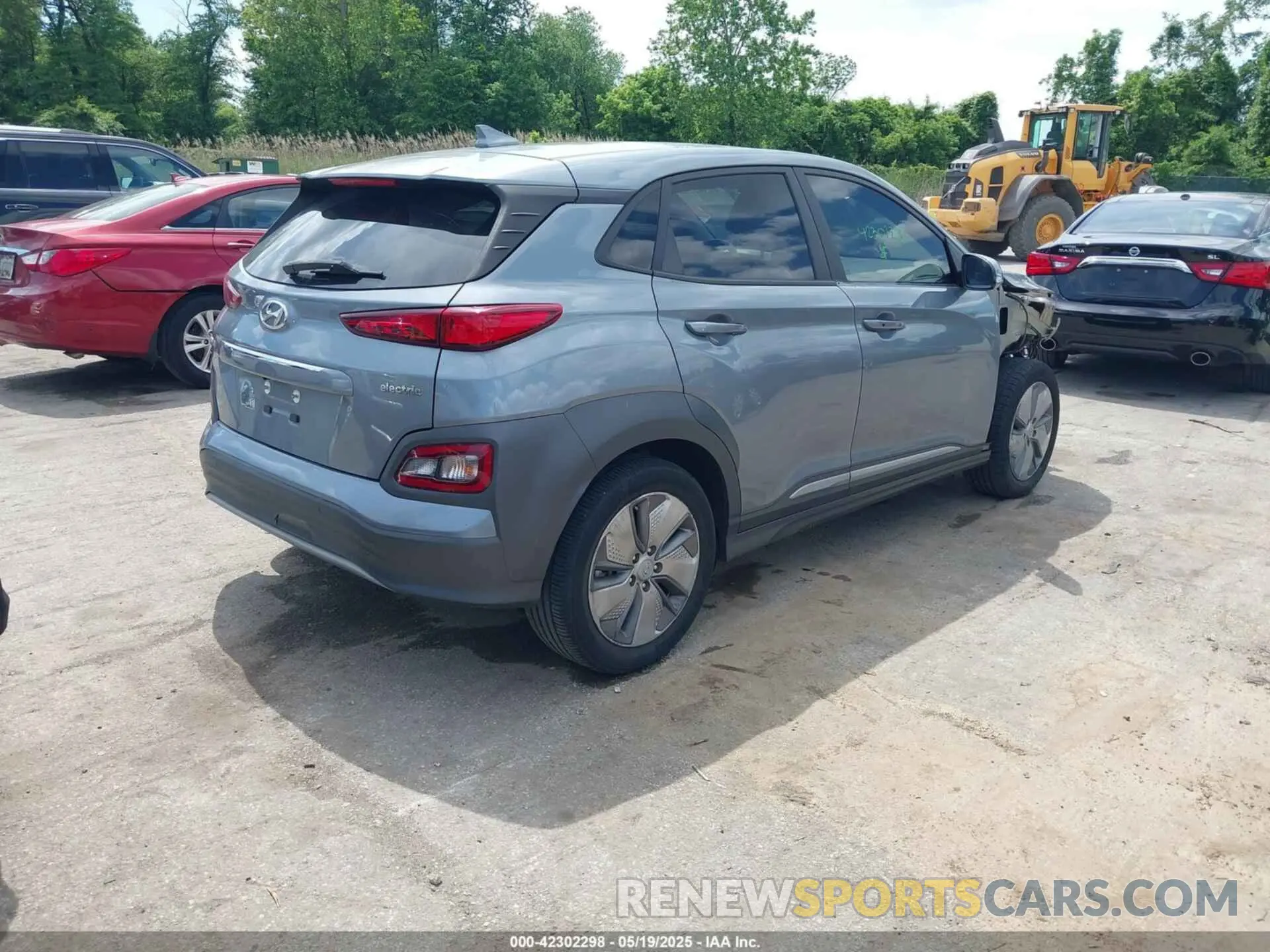 4 Photograph of a damaged car KM8K53AG6MU125246 HYUNDAI KONA ELECTRIC 2021