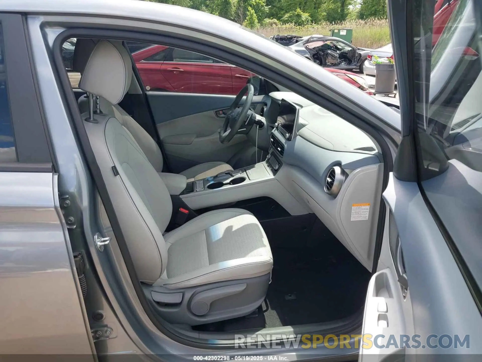 5 Photograph of a damaged car KM8K53AG6MU125246 HYUNDAI KONA ELECTRIC 2021