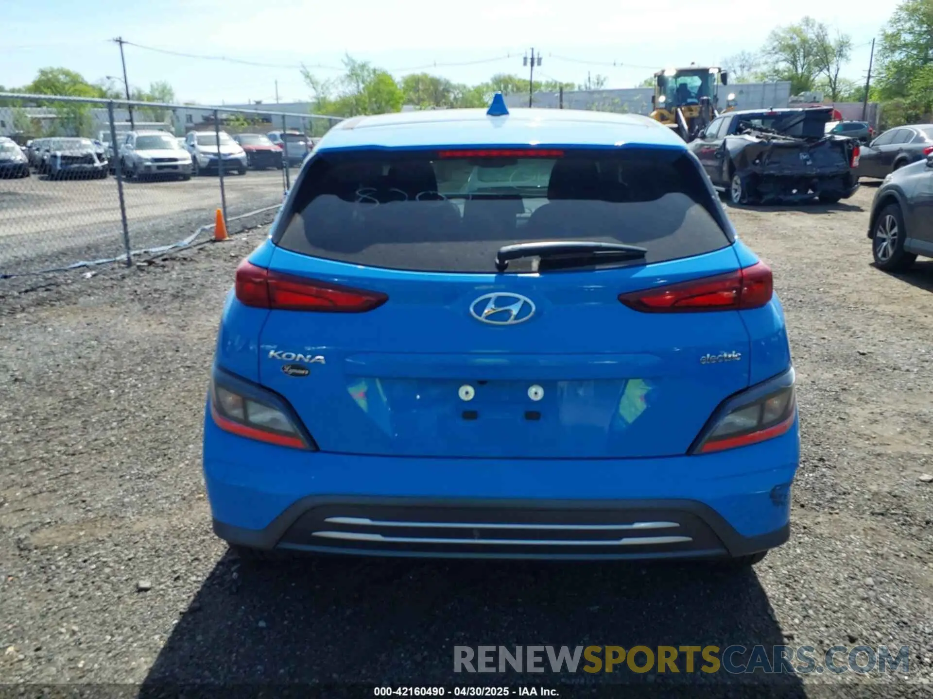 16 Photograph of a damaged car KM8K33AGXNU150593 HYUNDAI KONA ELECTRIC 2022