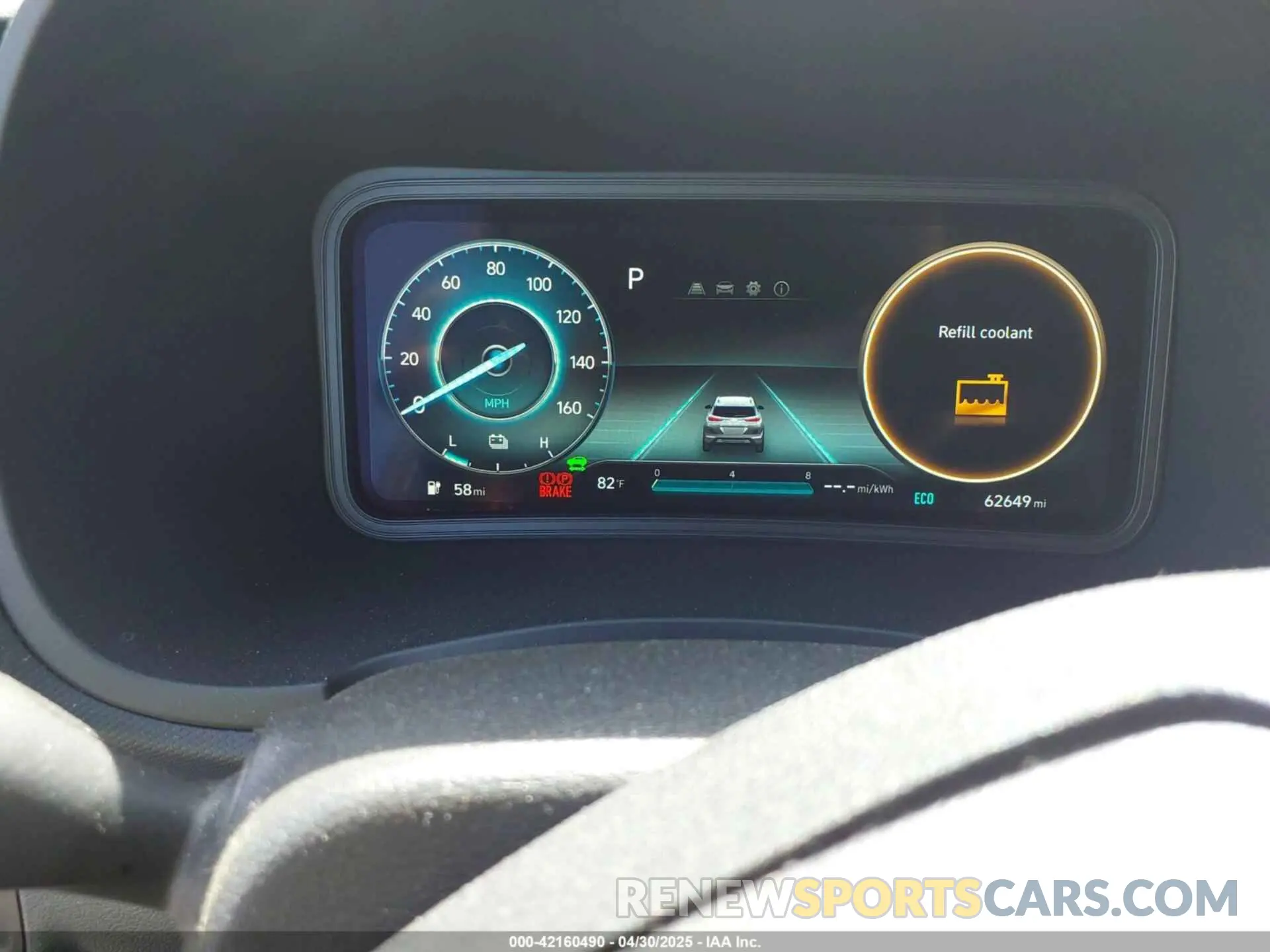 7 Photograph of a damaged car KM8K33AGXNU150593 HYUNDAI KONA ELECTRIC 2022