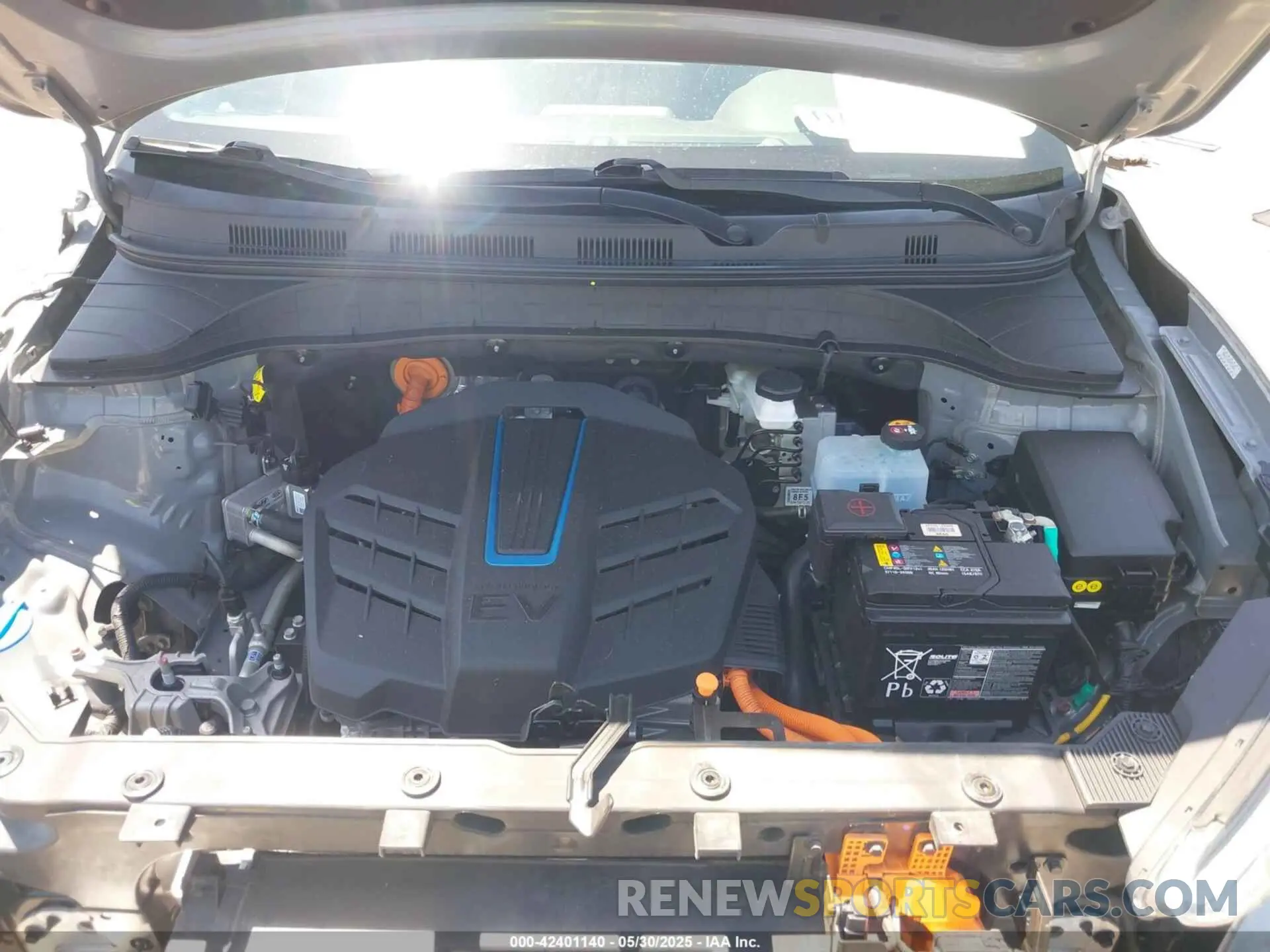 10 Photograph of a damaged car KM8K53AG5NU137096 HYUNDAI KONA ELECTRIC 2022