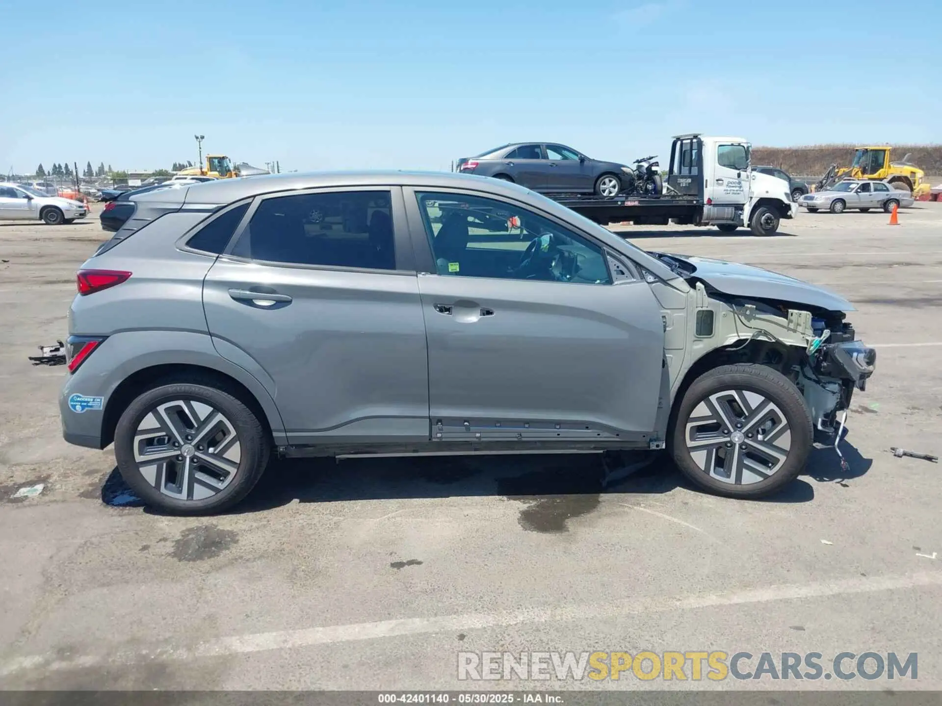 14 Photograph of a damaged car KM8K53AG5NU137096 HYUNDAI KONA ELECTRIC 2022
