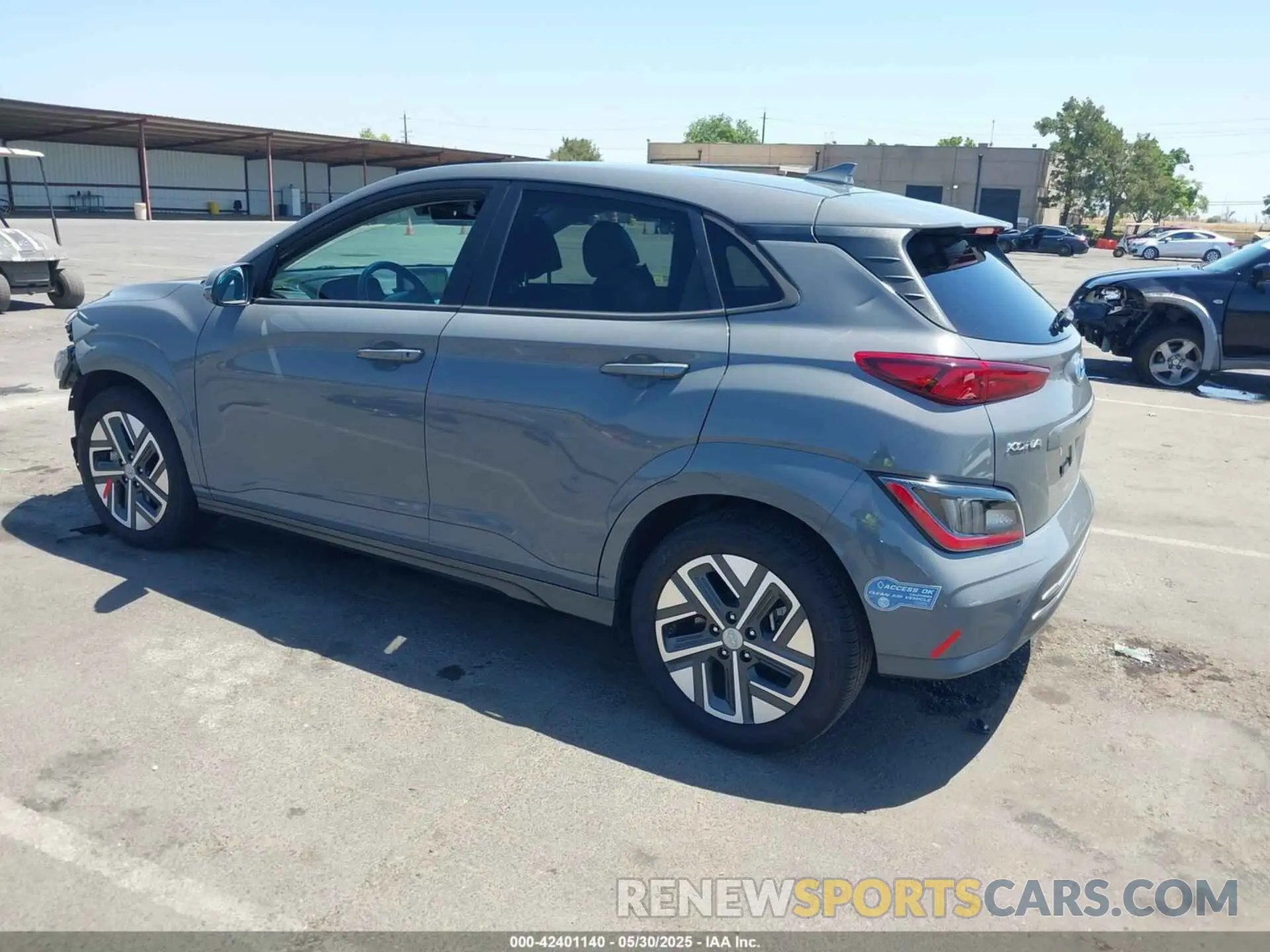 3 Photograph of a damaged car KM8K53AG5NU137096 HYUNDAI KONA ELECTRIC 2022