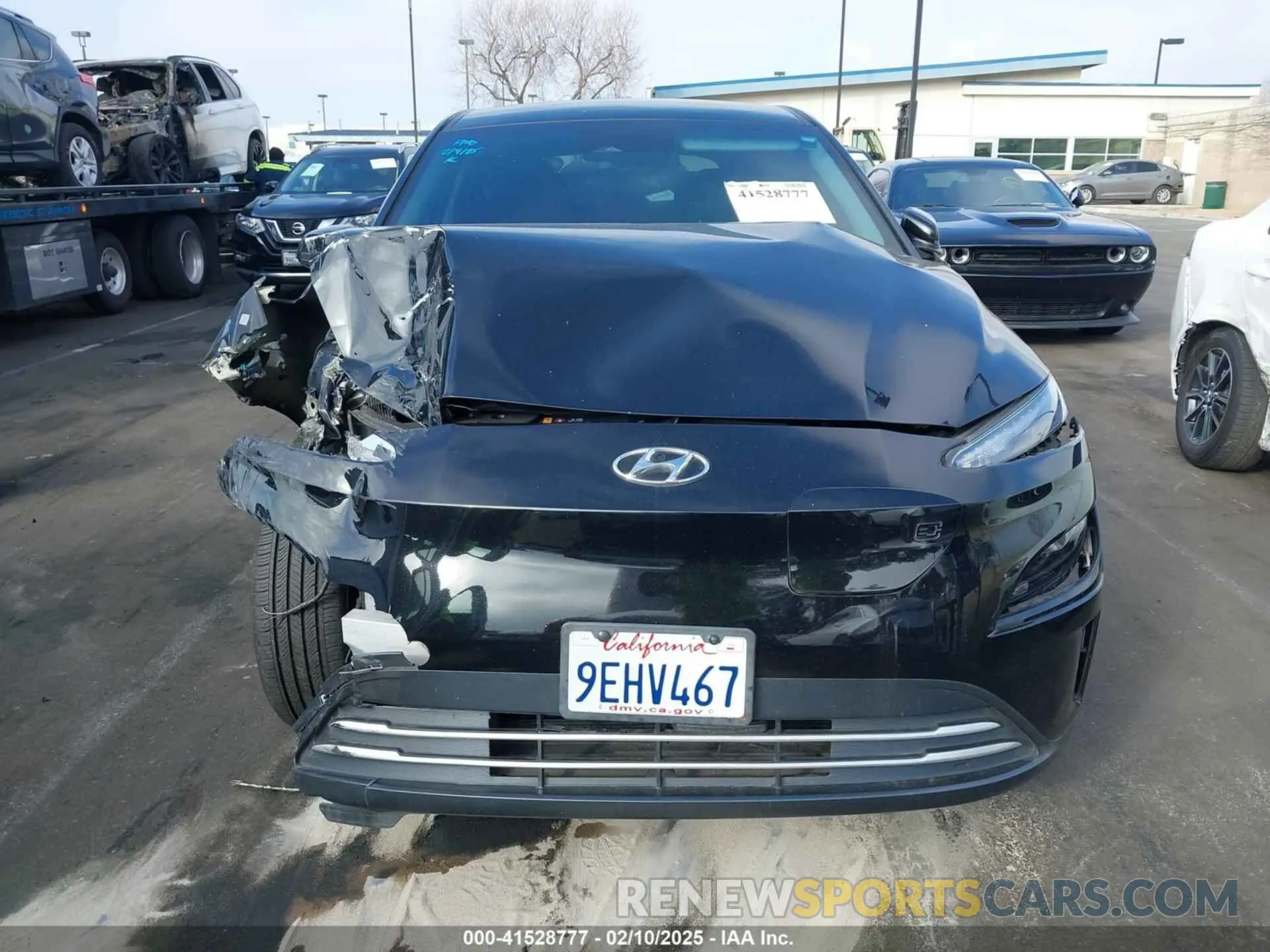 13 Photograph of a damaged car KM8K23AG1PU171452 HYUNDAI KONA ELECTRIC 2023