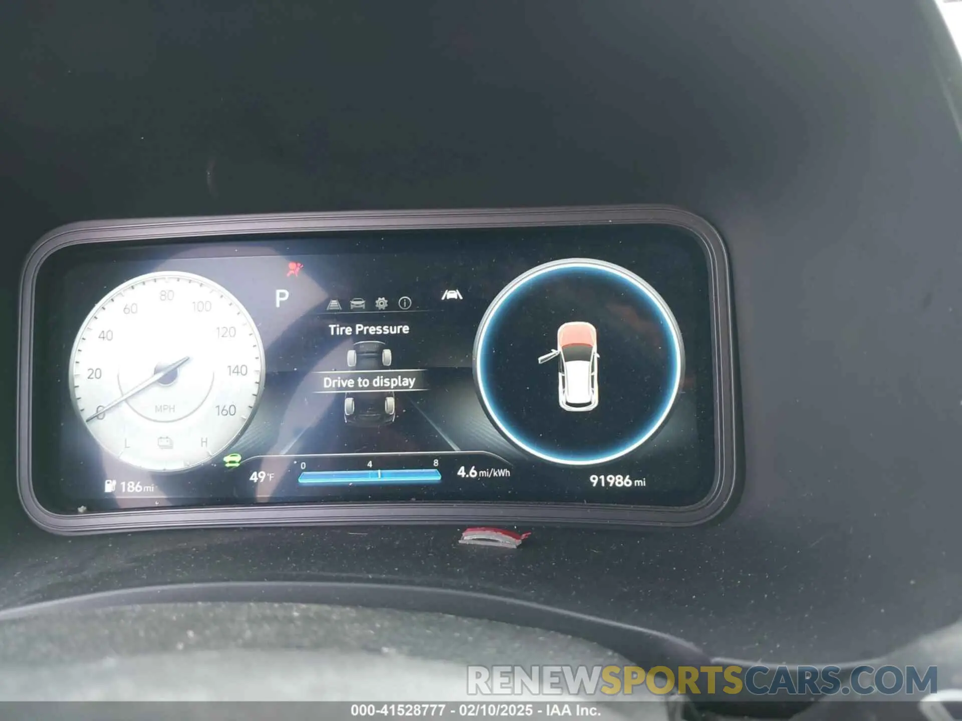 7 Photograph of a damaged car KM8K23AG1PU171452 HYUNDAI KONA ELECTRIC 2023