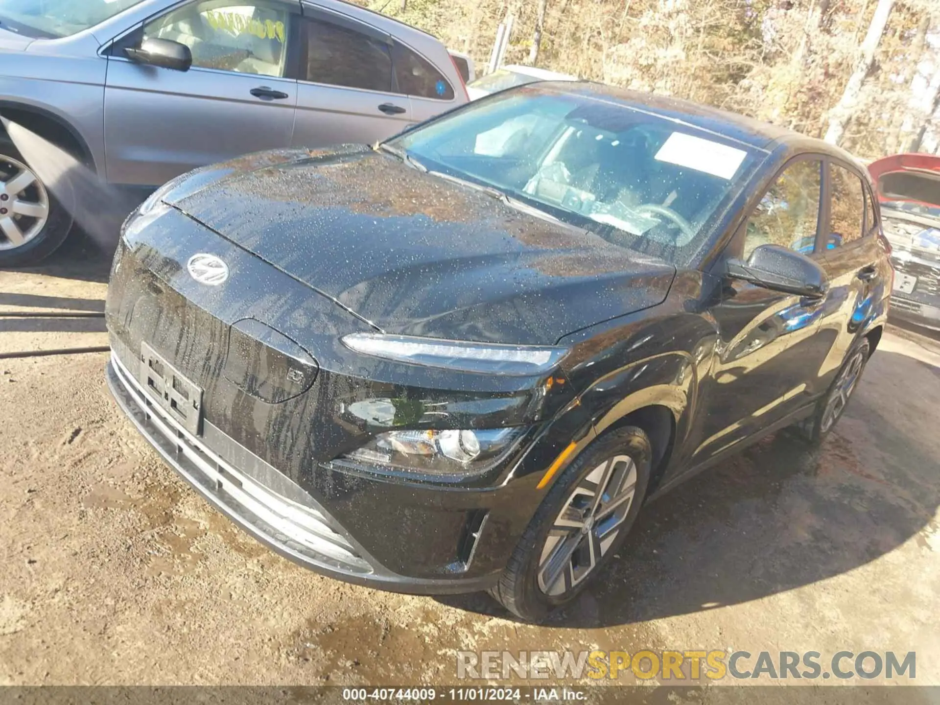 2 Photograph of a damaged car KM8K23AG3PU190231 HYUNDAI KONA ELECTRIC 2023