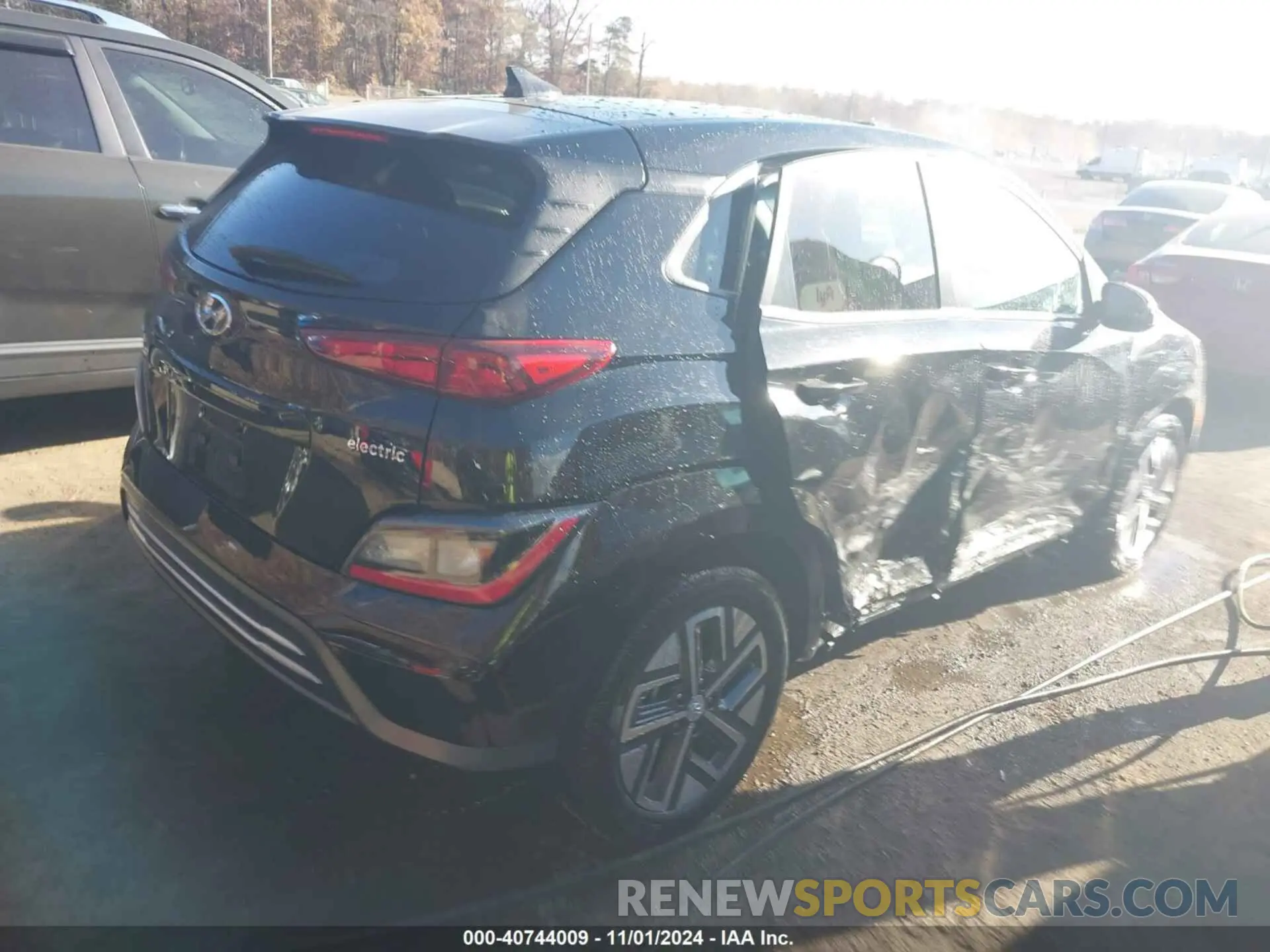4 Photograph of a damaged car KM8K23AG3PU190231 HYUNDAI KONA ELECTRIC 2023