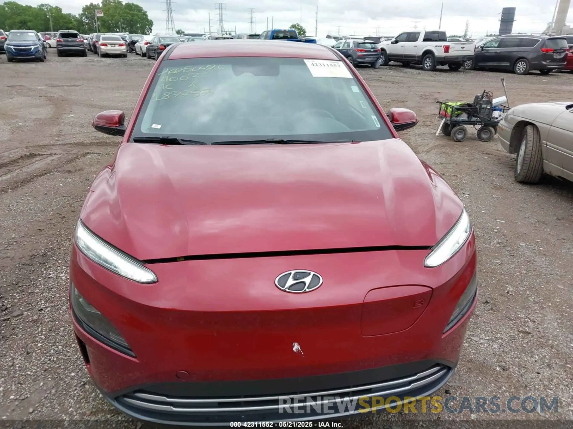 12 Photograph of a damaged car KM8K23AG4PU187757 HYUNDAI KONA ELECTRIC 2023